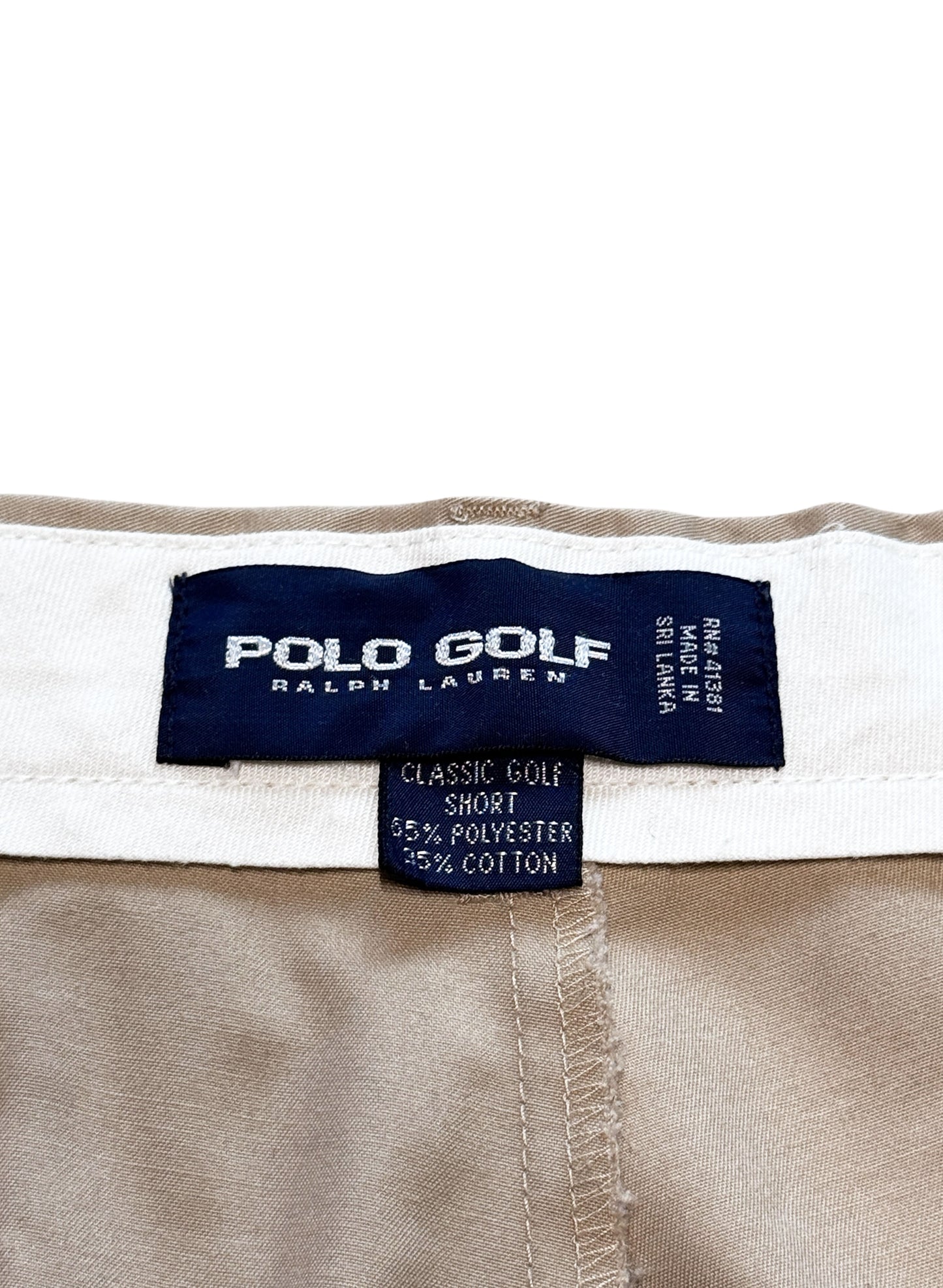 (SUP-724) POLO GOLF 2TUCK CHINO SHORT - KHAKI