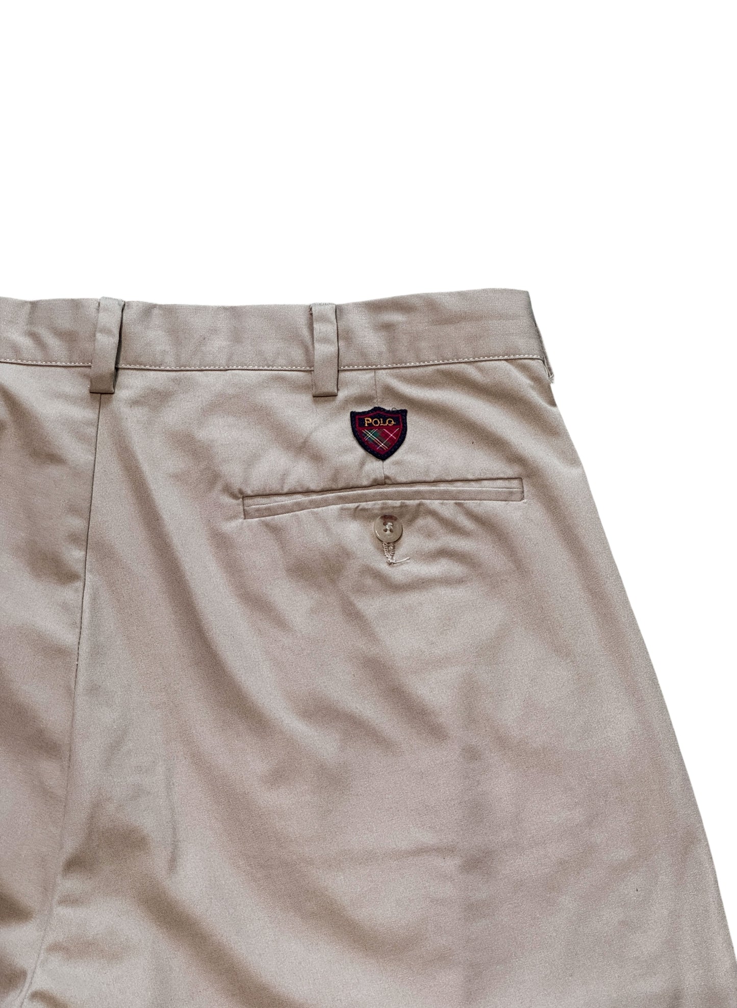 (SUP-724) POLO GOLF 2TUCK CHINO SHORT - KHAKI