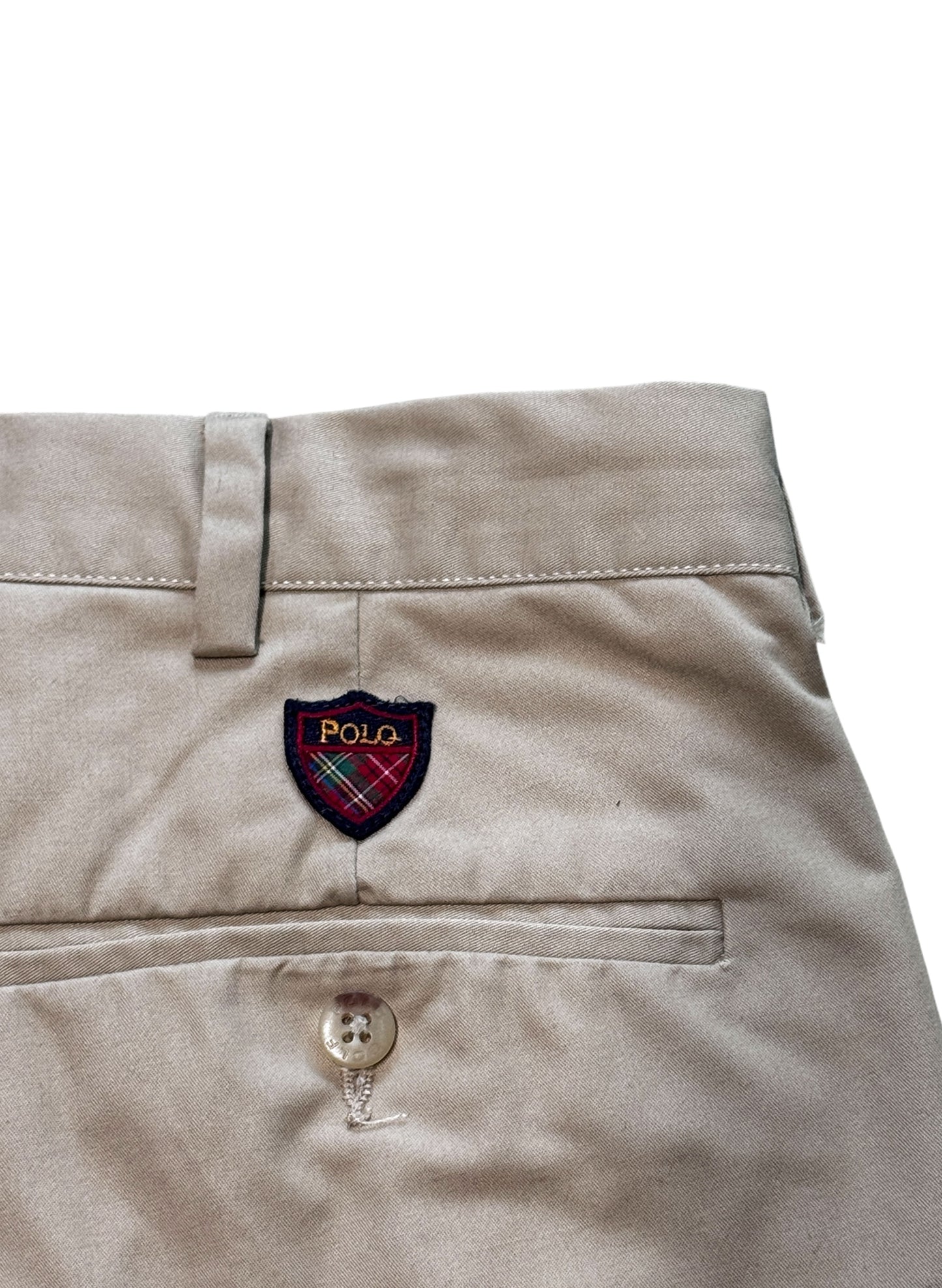 (SUP-724) POLO GOLF 2TUCK CHINO SHORT - KHAKI