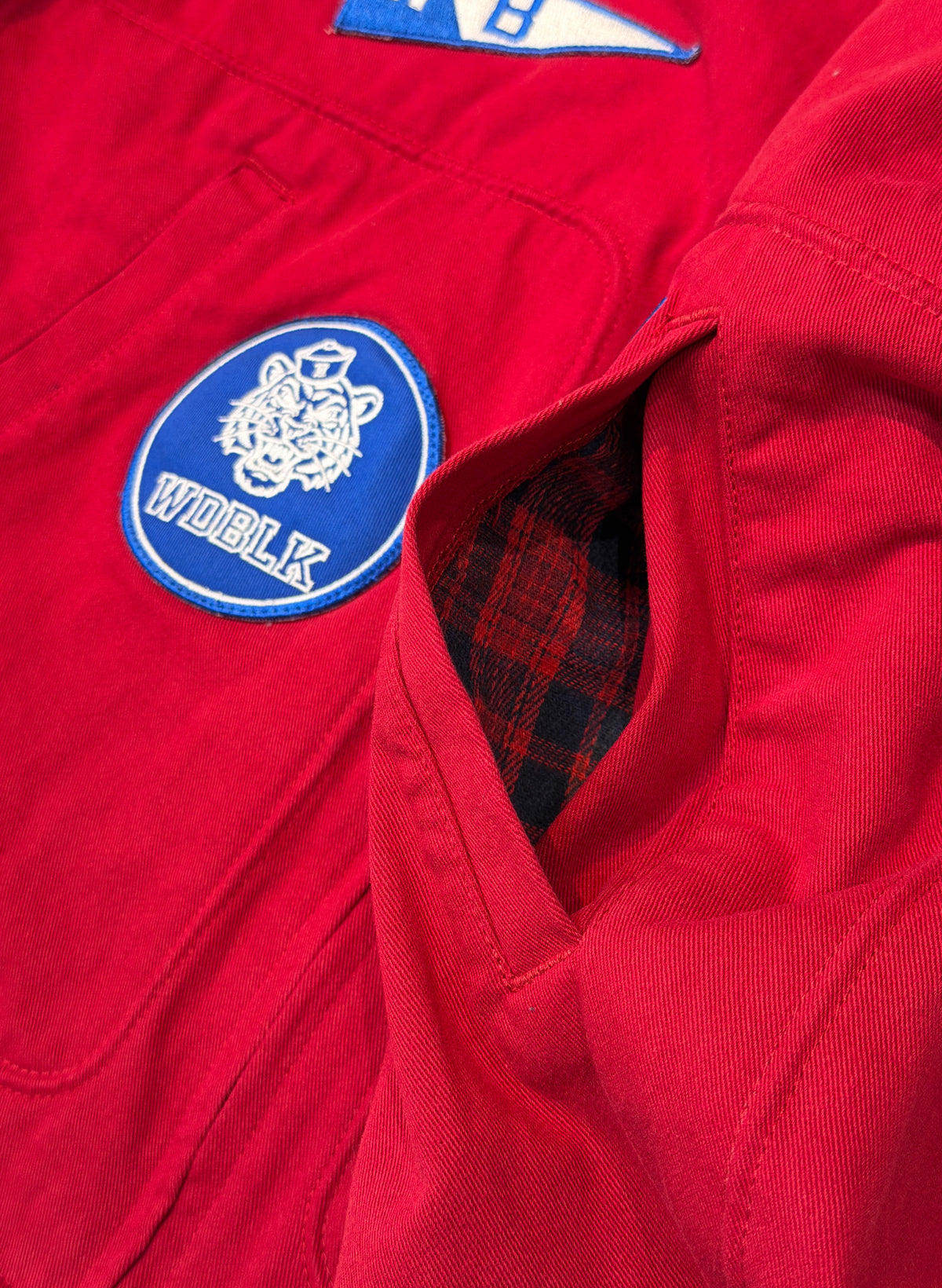 WOODBLOCK BOY SCOUT JACKET RED (WB-26AW-004)