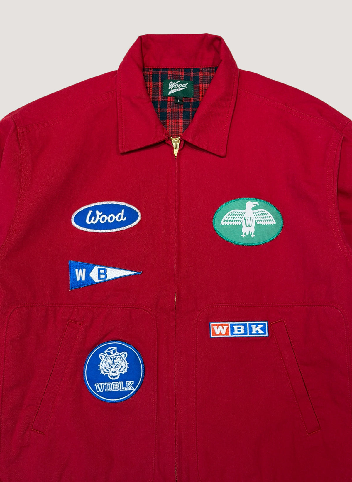 WOODBLOCK BOY SCOUT JACKET RED (WB-26AW-004)