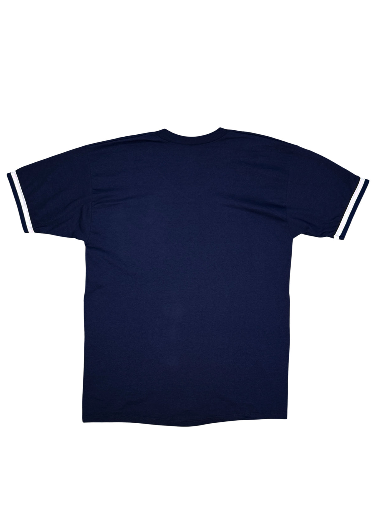 (SUP-850) RUSSELL ATHLETIC MLB 1996 NEW YORK YANKEES V-NECK TEE (L) - MADE IN U.S.A.