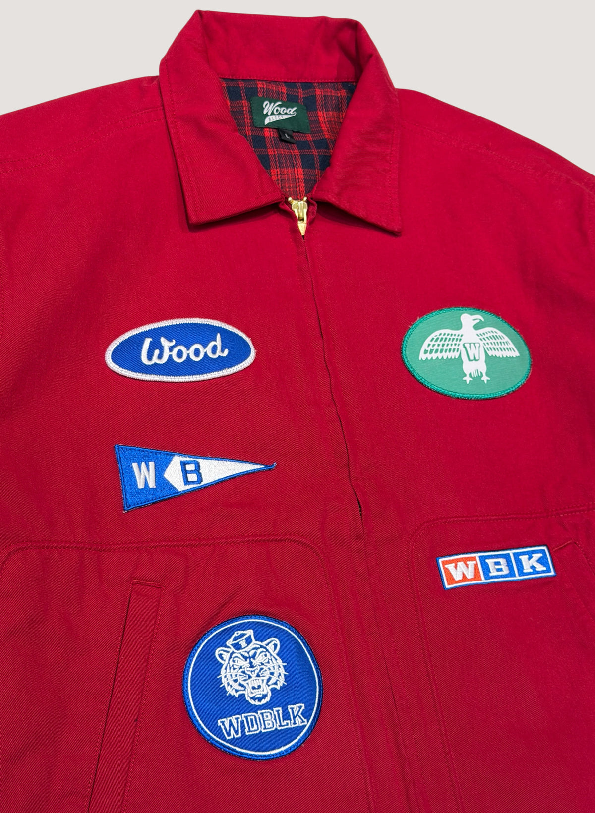 WOODBLOCK BOY SCOUT JACKET RED (WB-26AW-004)