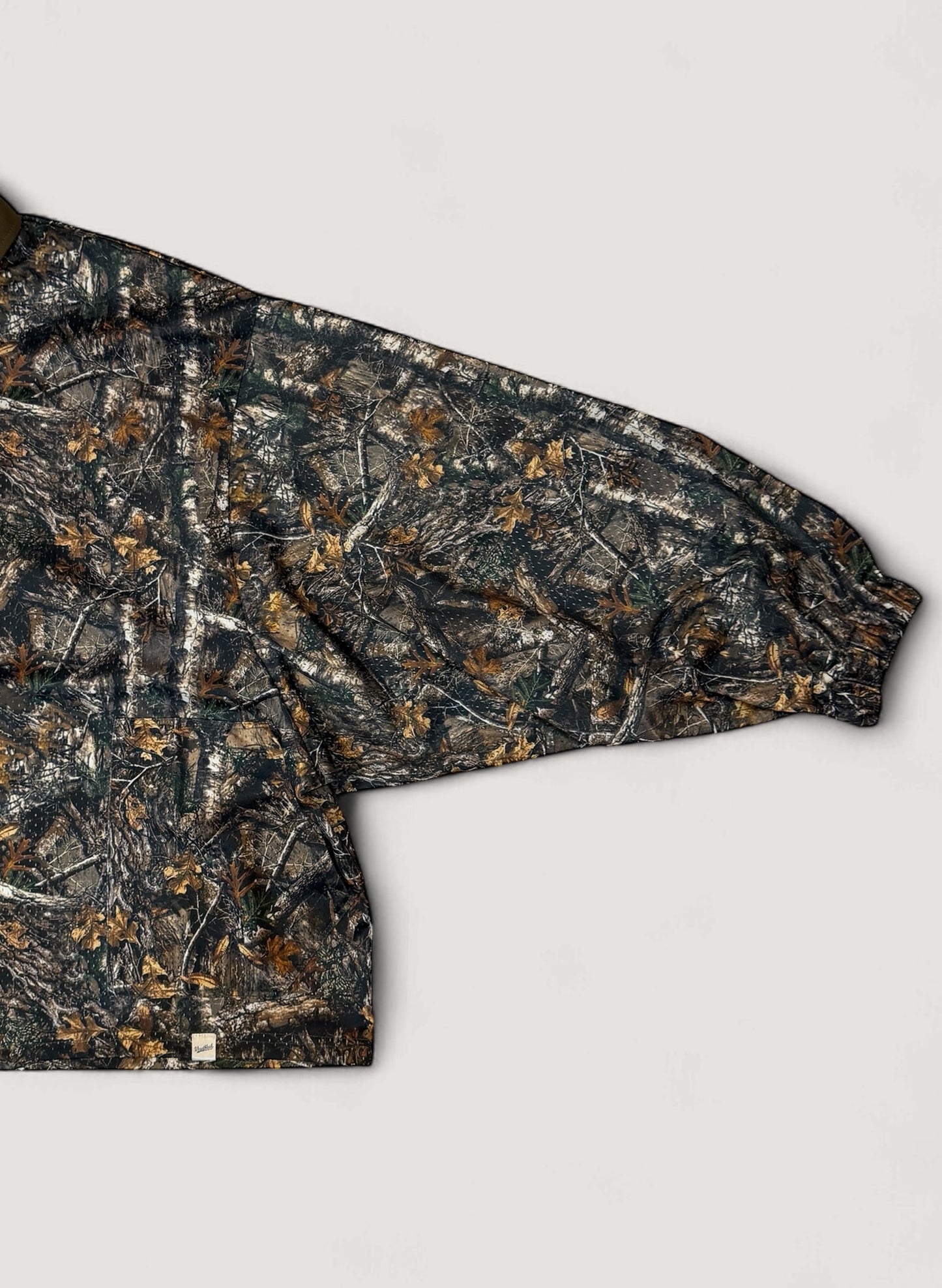 WOODBLOCK LS MESH RUGGER SHIRT REAL TREE CAMO/ORANGE (WB-25AW-003)