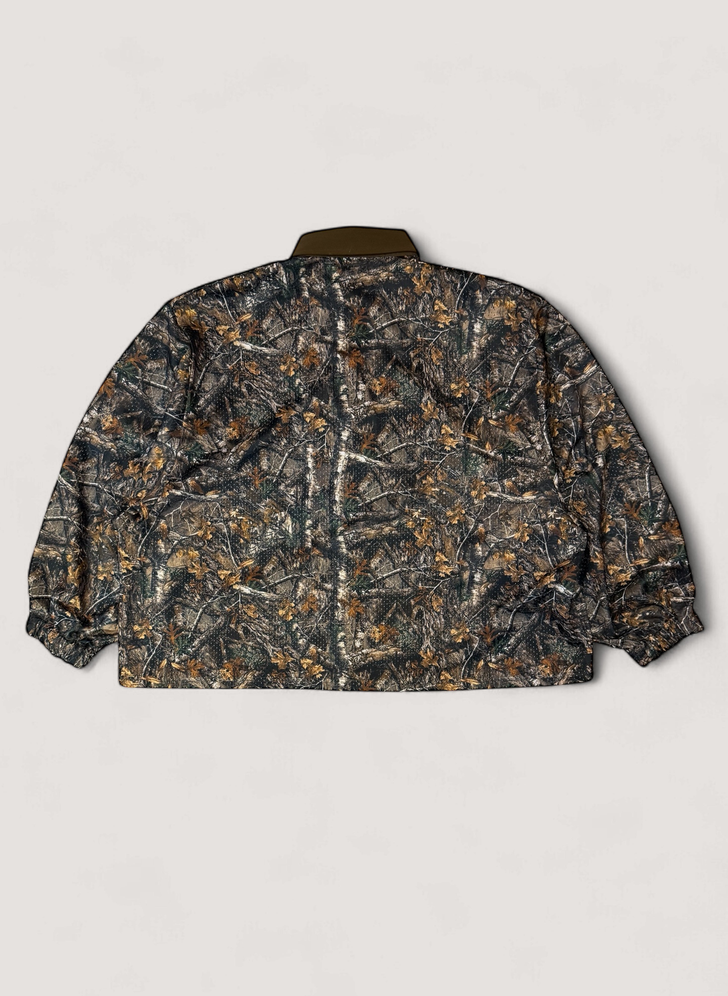 トップス WOODBLOCK LS MESH RUGGER SHIRT REAL TREE WOODBLOCK LS MESH RUGGER SHIRT REAL TREE CAMO/ORANGE (WB-25AW-003)