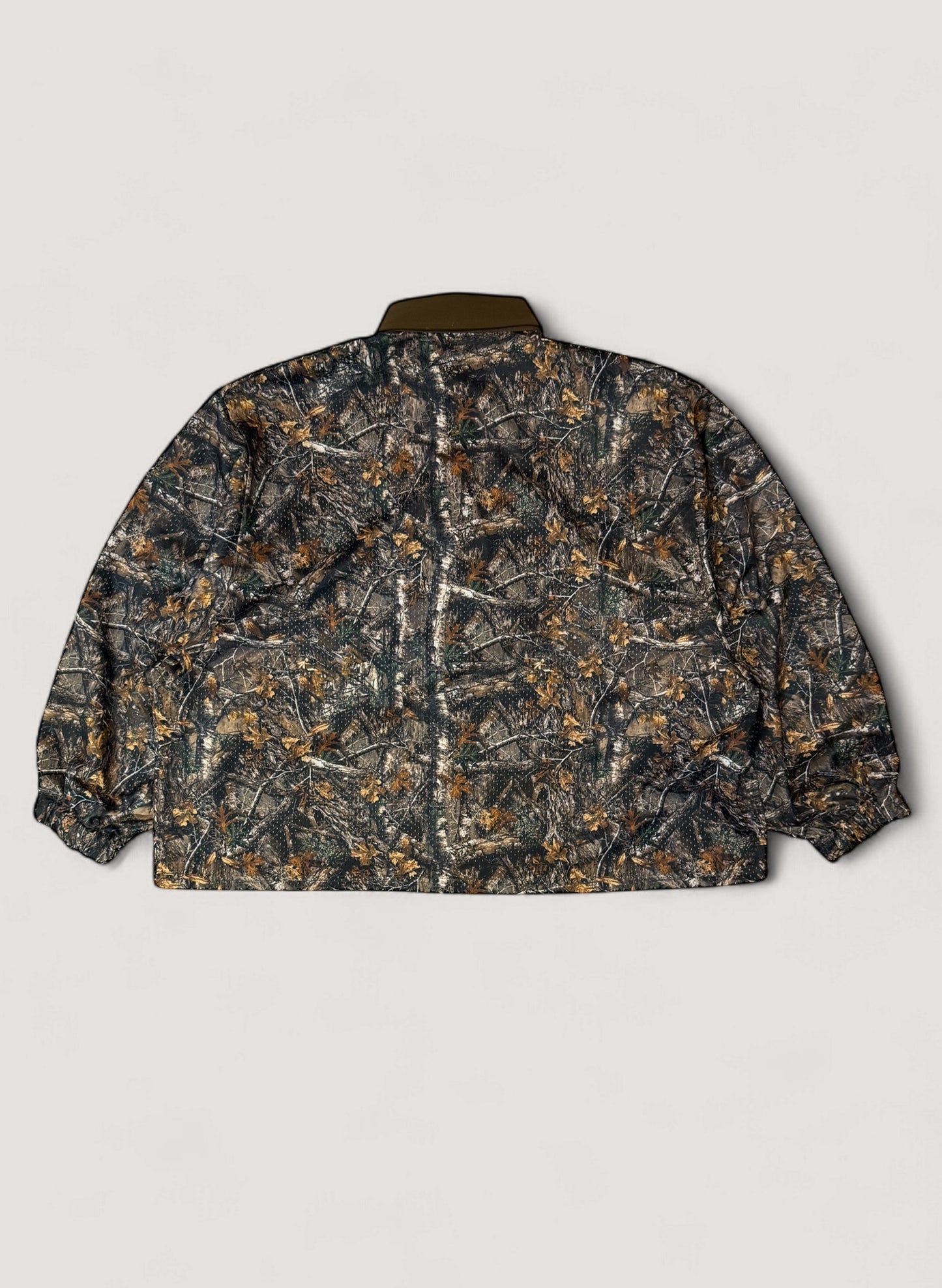 WOODBLOCK LS MESH RUGGER SHIRT REAL TREE CAMO/ORANGE (WB-25AW-003)
