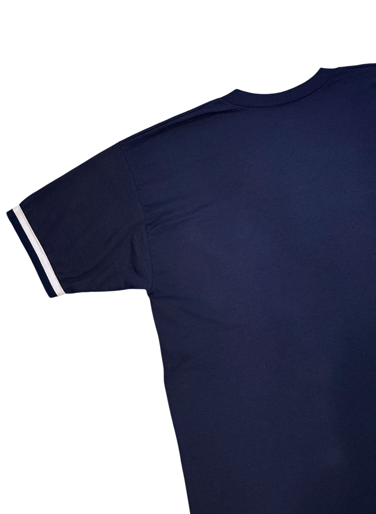 (SUP-850) RUSSELL ATHLETIC MLB 1996 NEW YORK YANKEES V-NECK TEE (L) - MADE IN U.S.A.