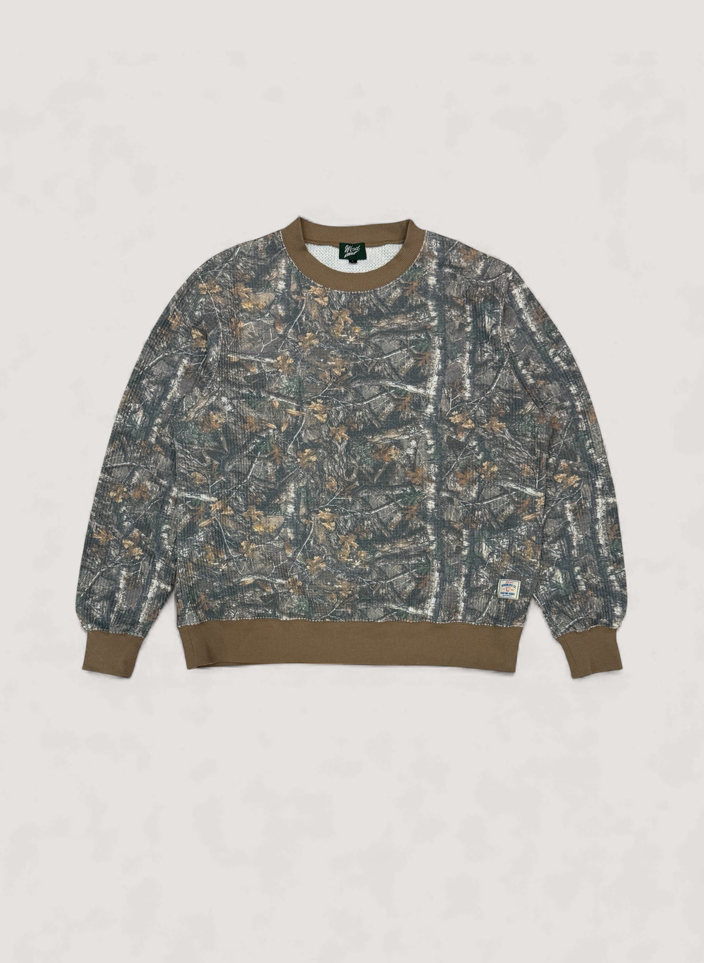 WOODBLOCK THERMAL CREW NECK REALTREE CAMO (WB-25AW-015)