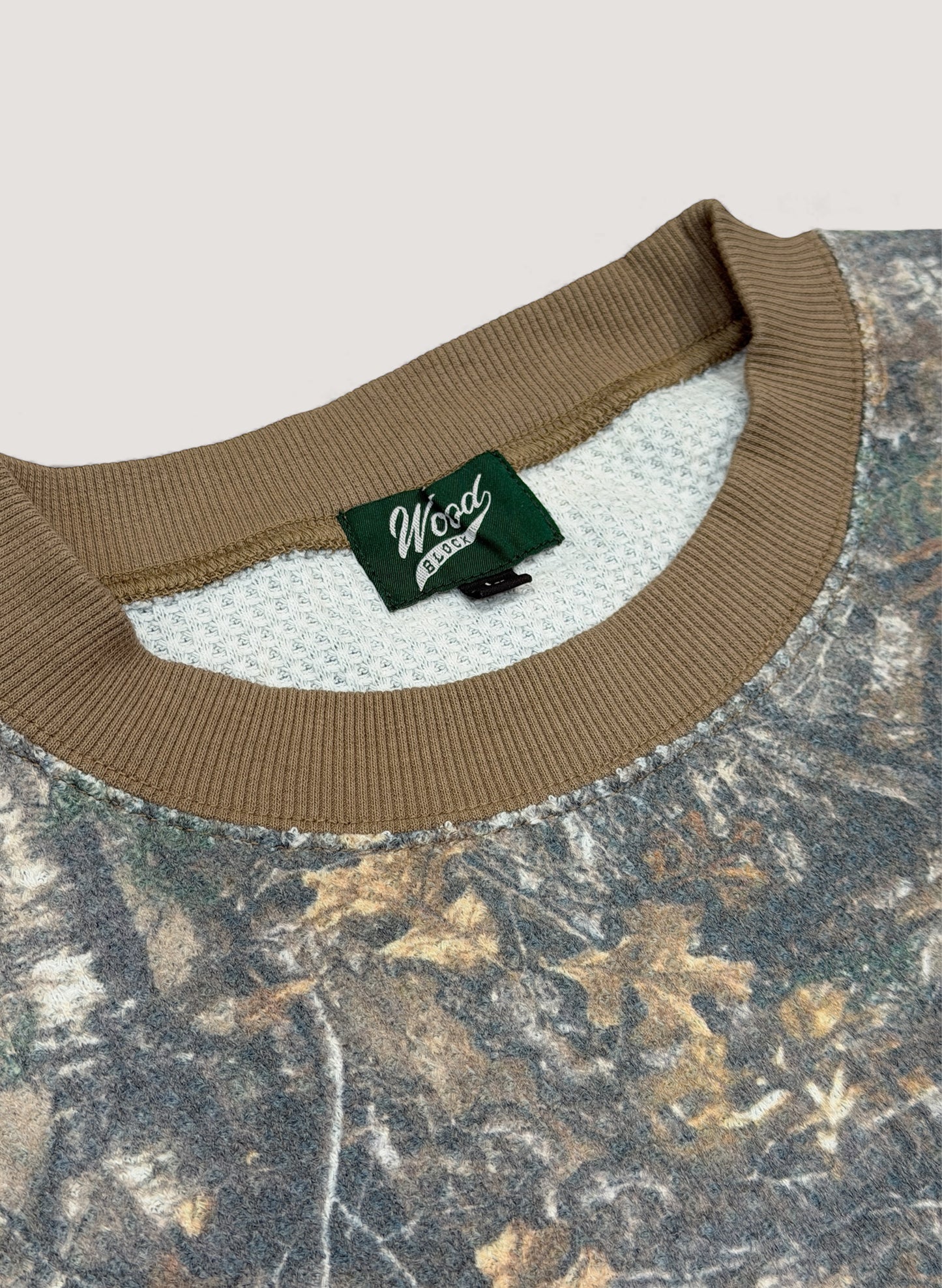 WOODBLOCK THERMAL CREW NECK REALTREE CAMO (WB-25AW-015)