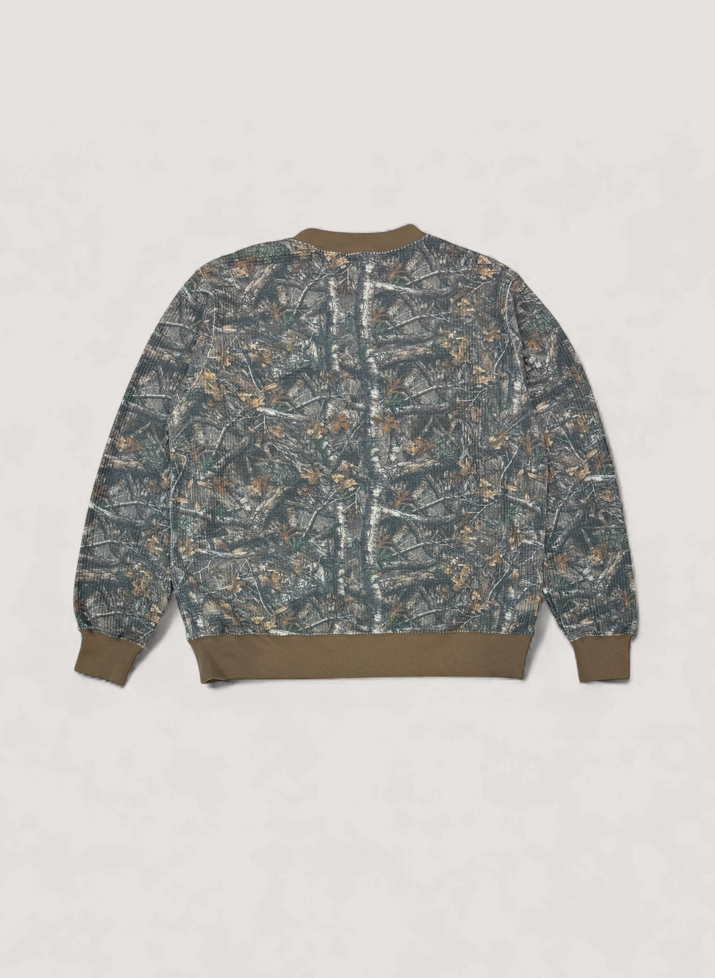 WOODBLOCK THERMAL CREW NECK REALTREE CAMO (WB-25AW-015)