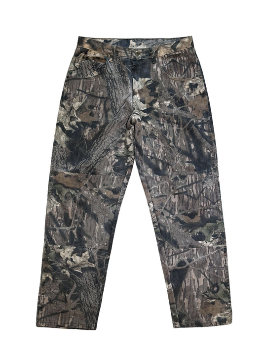 (SUP-589) Wrangler REAL TREE CAMO DOUBLE KNEE PANTS - MADE IN U.S.A.