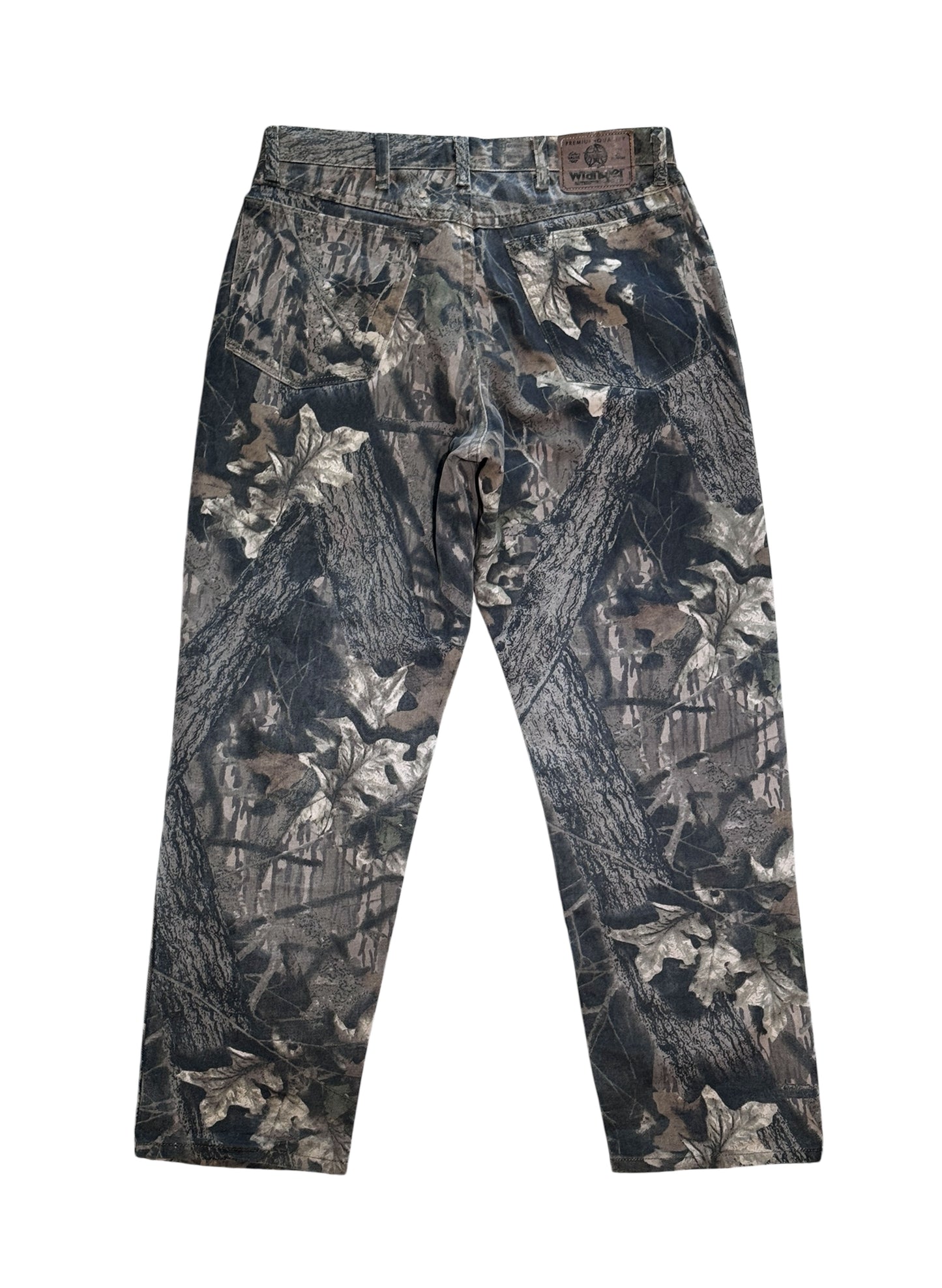 (SUP-589) Wrangler REAL TREE CAMO DOUBLE KNEE PANTS - MADE IN U.S.A.