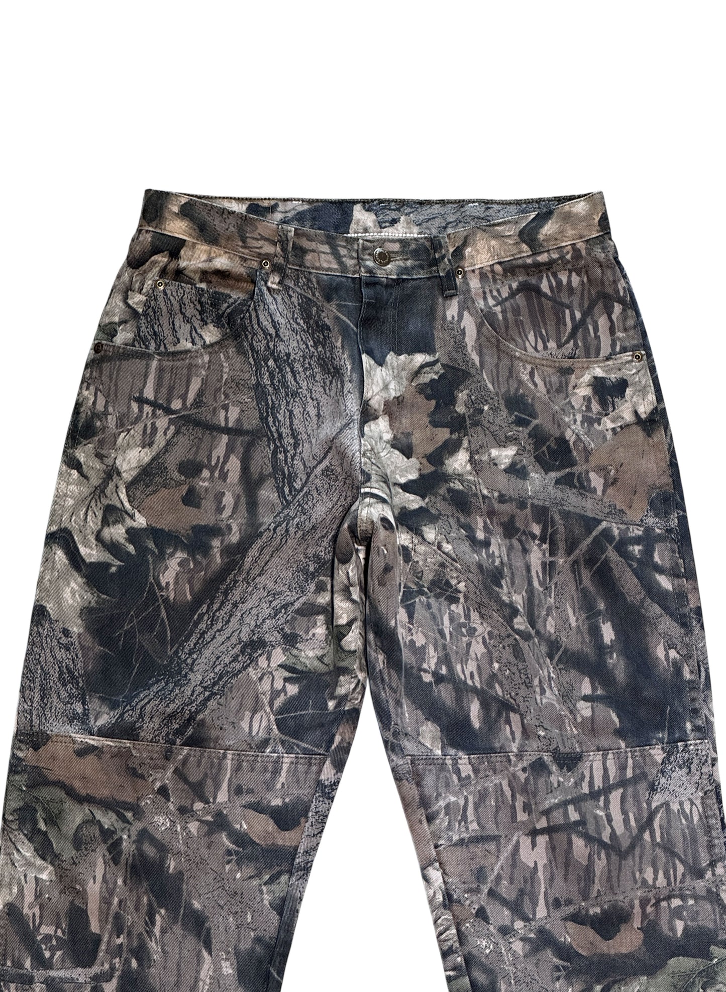 (SUP-589) Wrangler REAL TREE CAMO DOUBLE KNEE PANTS - MADE IN U.S.A.