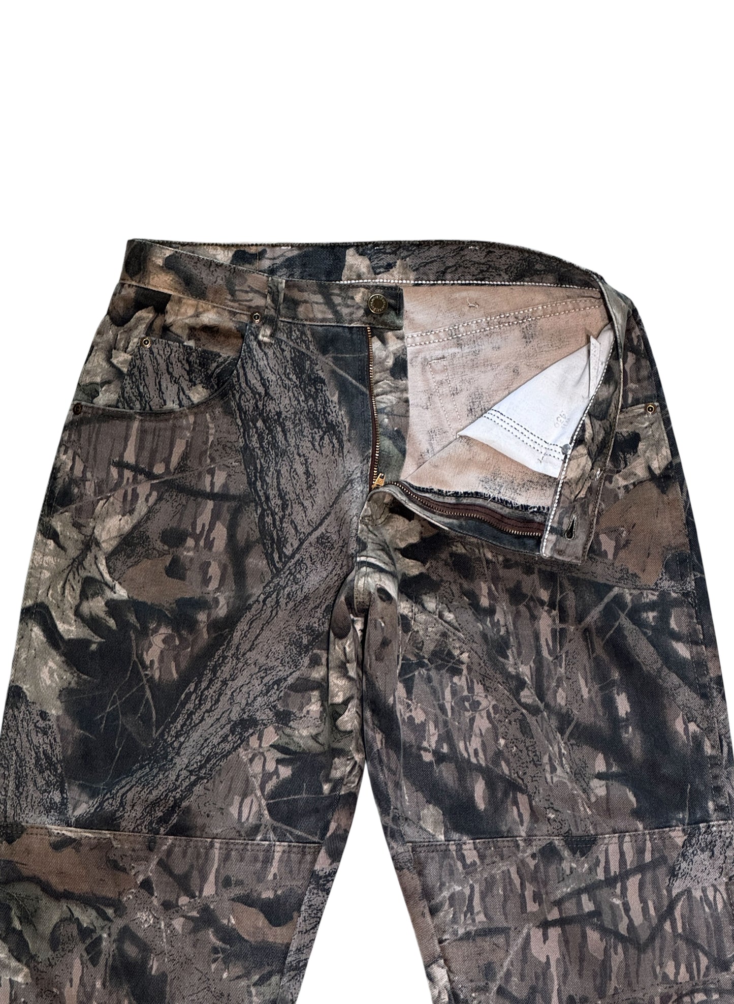 (SUP-589) Wrangler REAL TREE CAMO DOUBLE KNEE PANTS - MADE IN U.S.A.