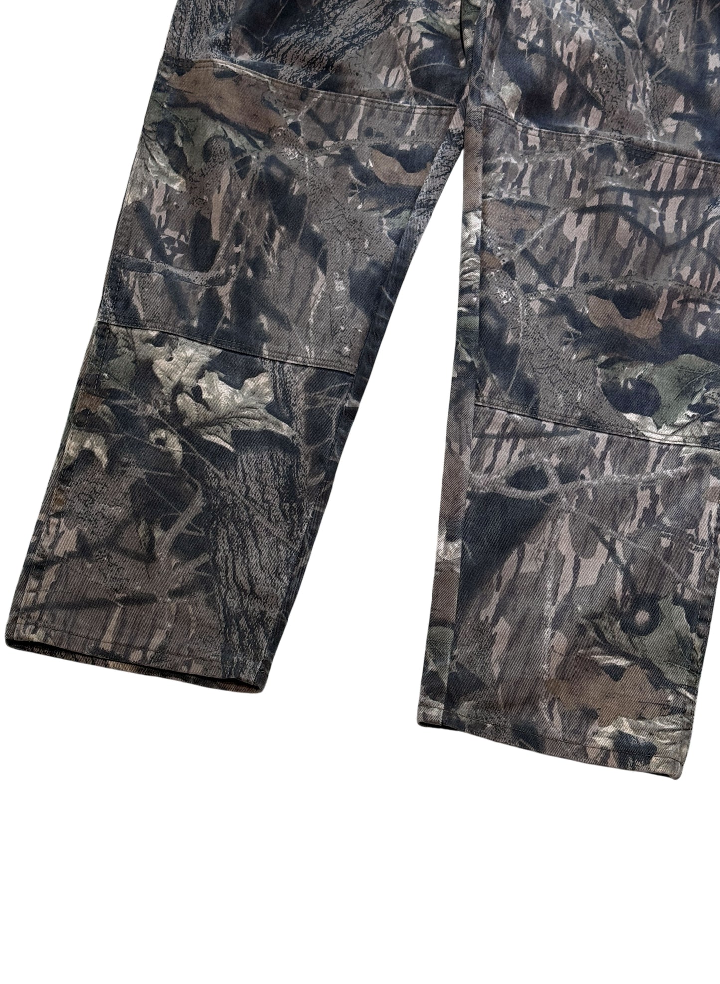 (SUP-589) Wrangler REAL TREE CAMO DOUBLE KNEE PANTS - MADE IN U.S.A.