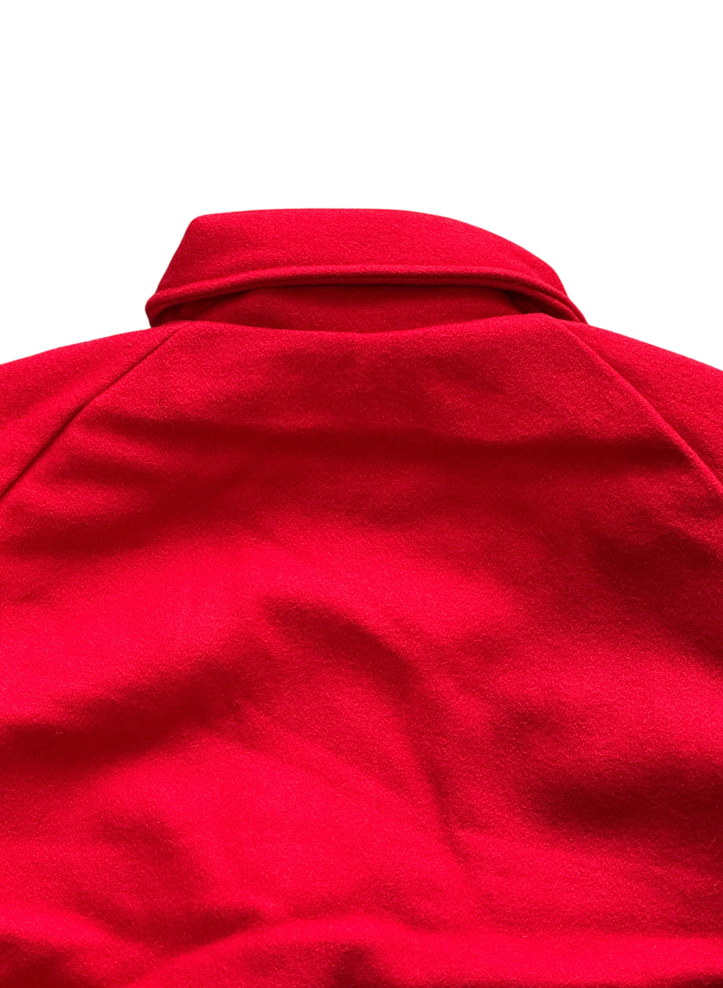 (SUP-547) NEW YORK YANKEES ALL MELTON RAGLAN STADIUM JACKET - MADE IN U.S.A.