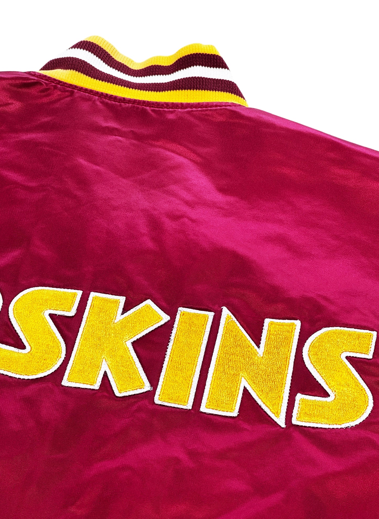 (SUP-809) STARTER NFL REDSKINS "FADE" NYLON STADIUM JACKET - XL - MADE IN U.S.A.