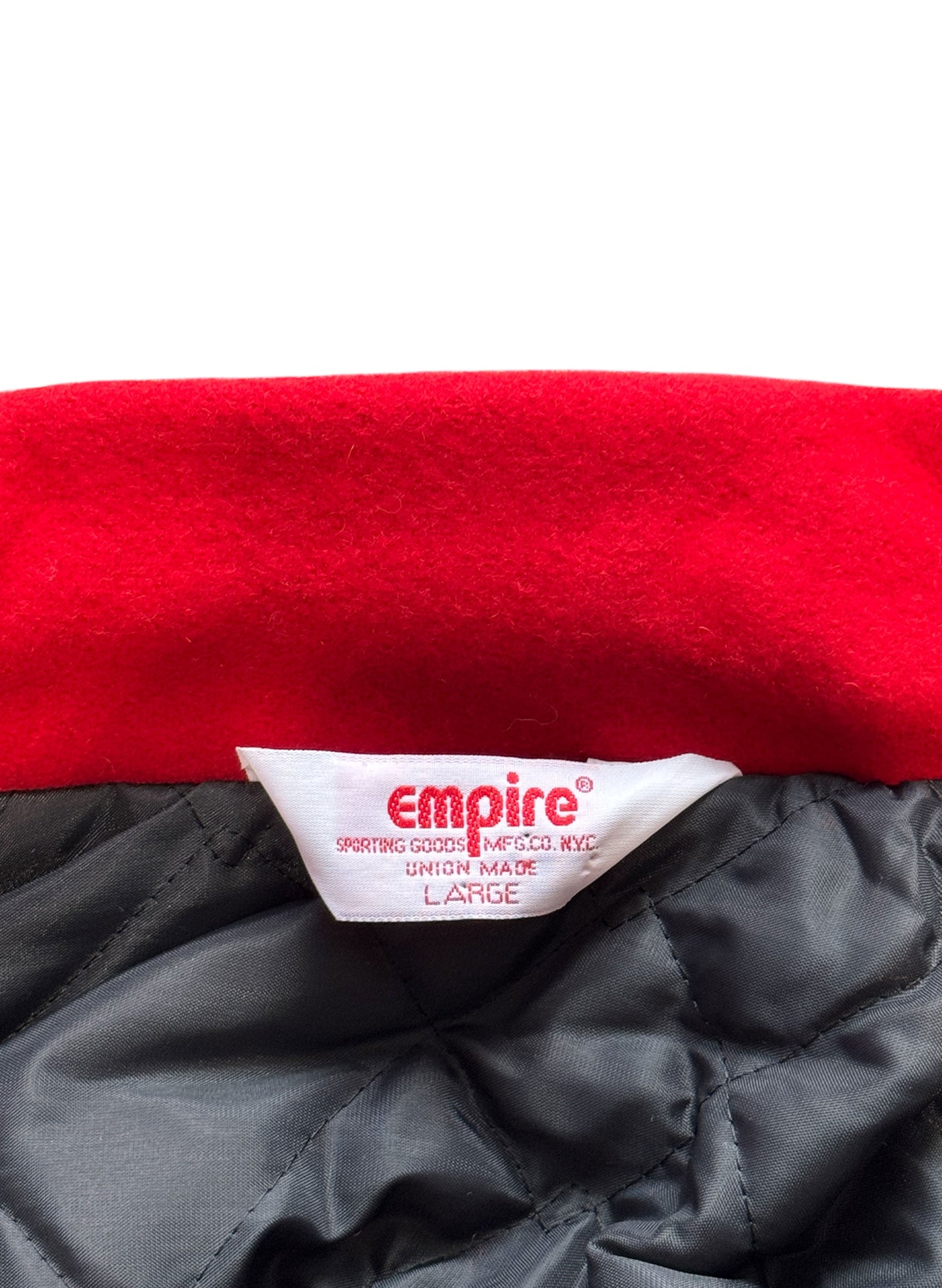 (SUP-547) NEW YORK YANKEES ALL MELTON RAGLAN STADIUM JACKET - MADE IN U.S.A.