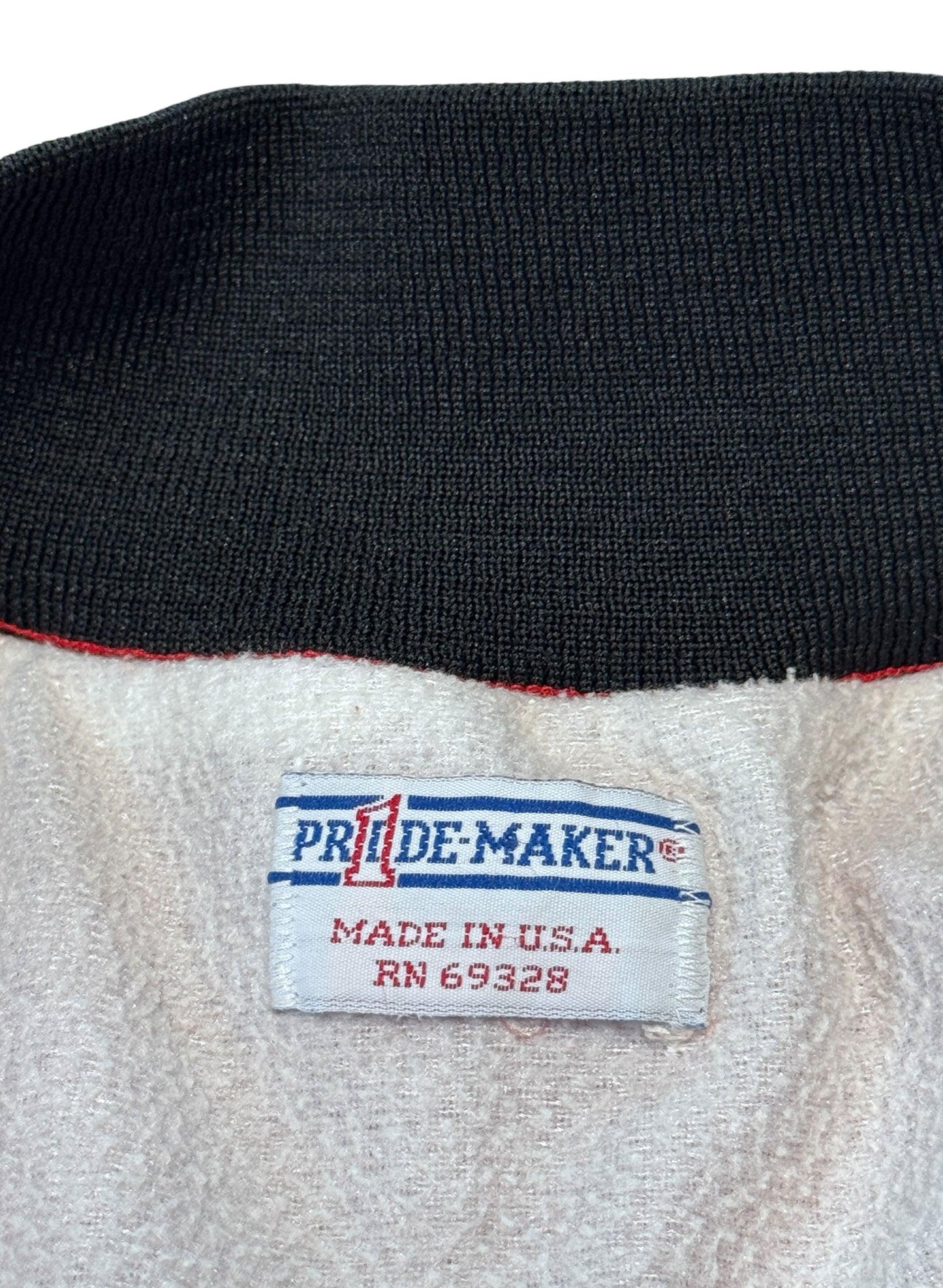 (SUP-611) 80s NYLON STADIUM JACKET "BORO" - MADE IN U.S.A.