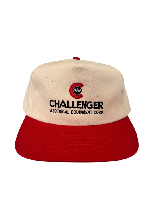 (SUP-513) CHALLENGER ELECTRICAL EQUIPMENT CORP. SNAPBACK CAP - RED