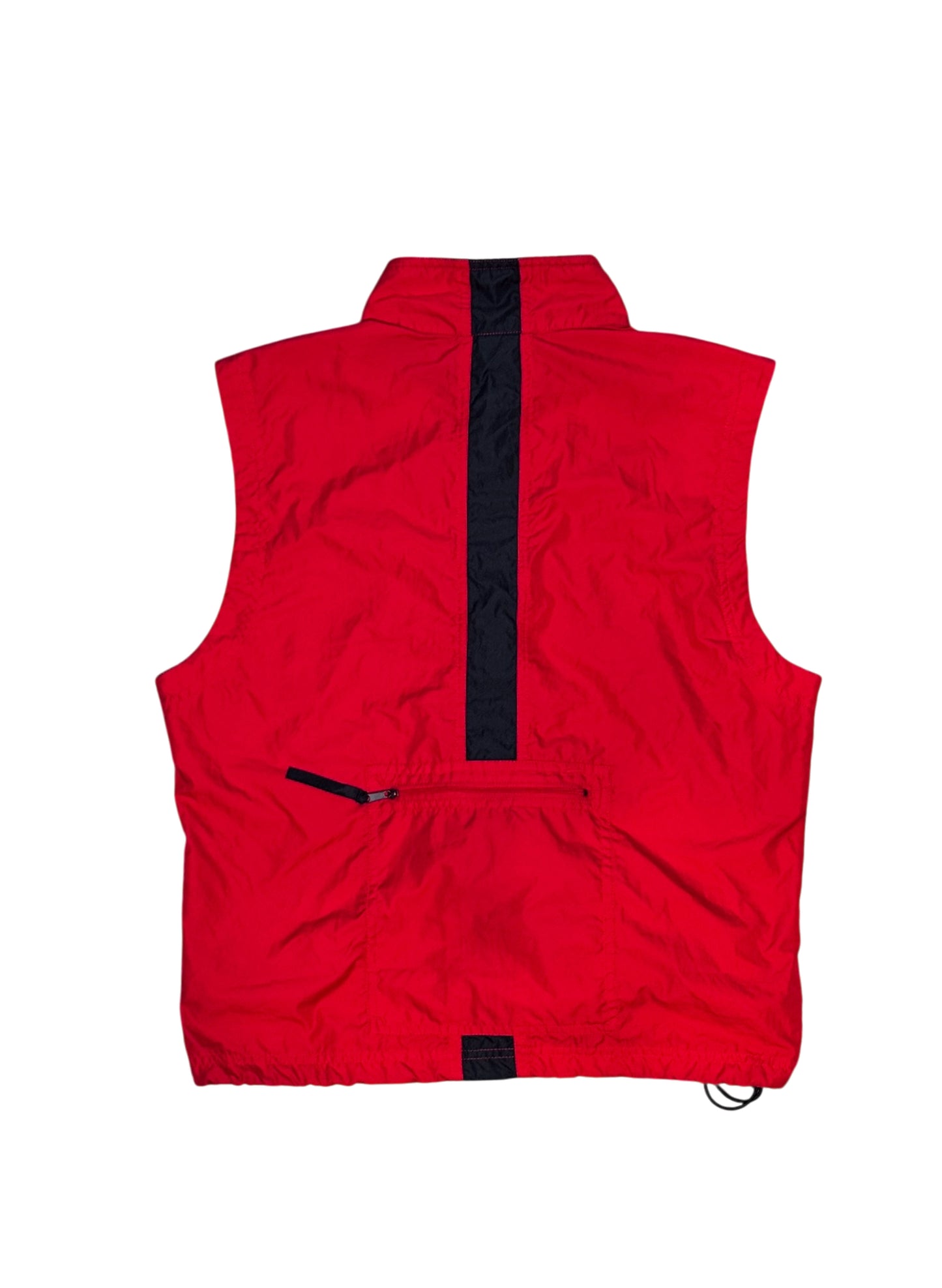 (SUP-656) 90s NIKE ACG PACKABLE NYLON VEST - RED