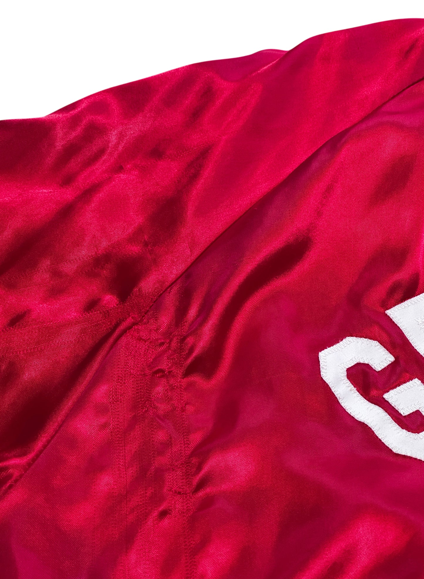(SUP-611) 80s NYLON STADIUM JACKET "BORO" - MADE IN U.S.A.