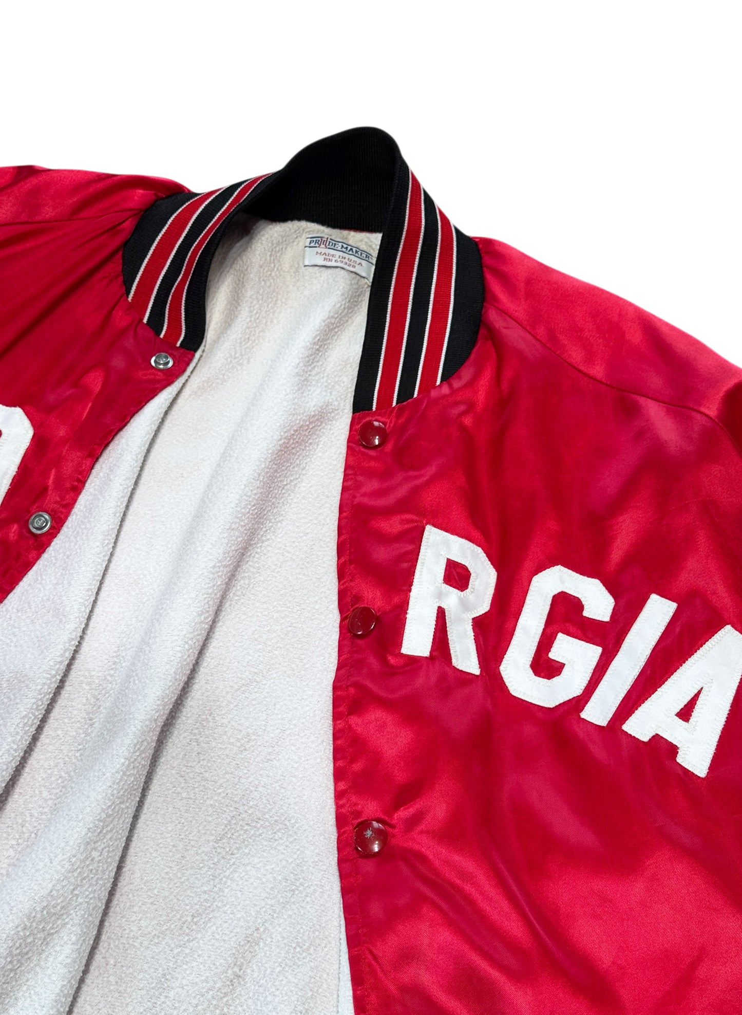(SUP-611) 80s NYLON STADIUM JACKET "BORO" - MADE IN U.S.A.