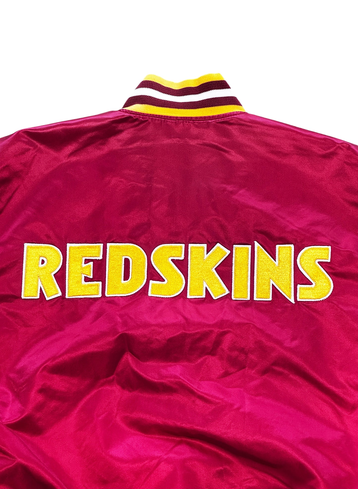 (SUP-809) STARTER NFL REDSKINS "FADE" NYLON STADIUM JACKET - XL - MADE IN U.S.A.
