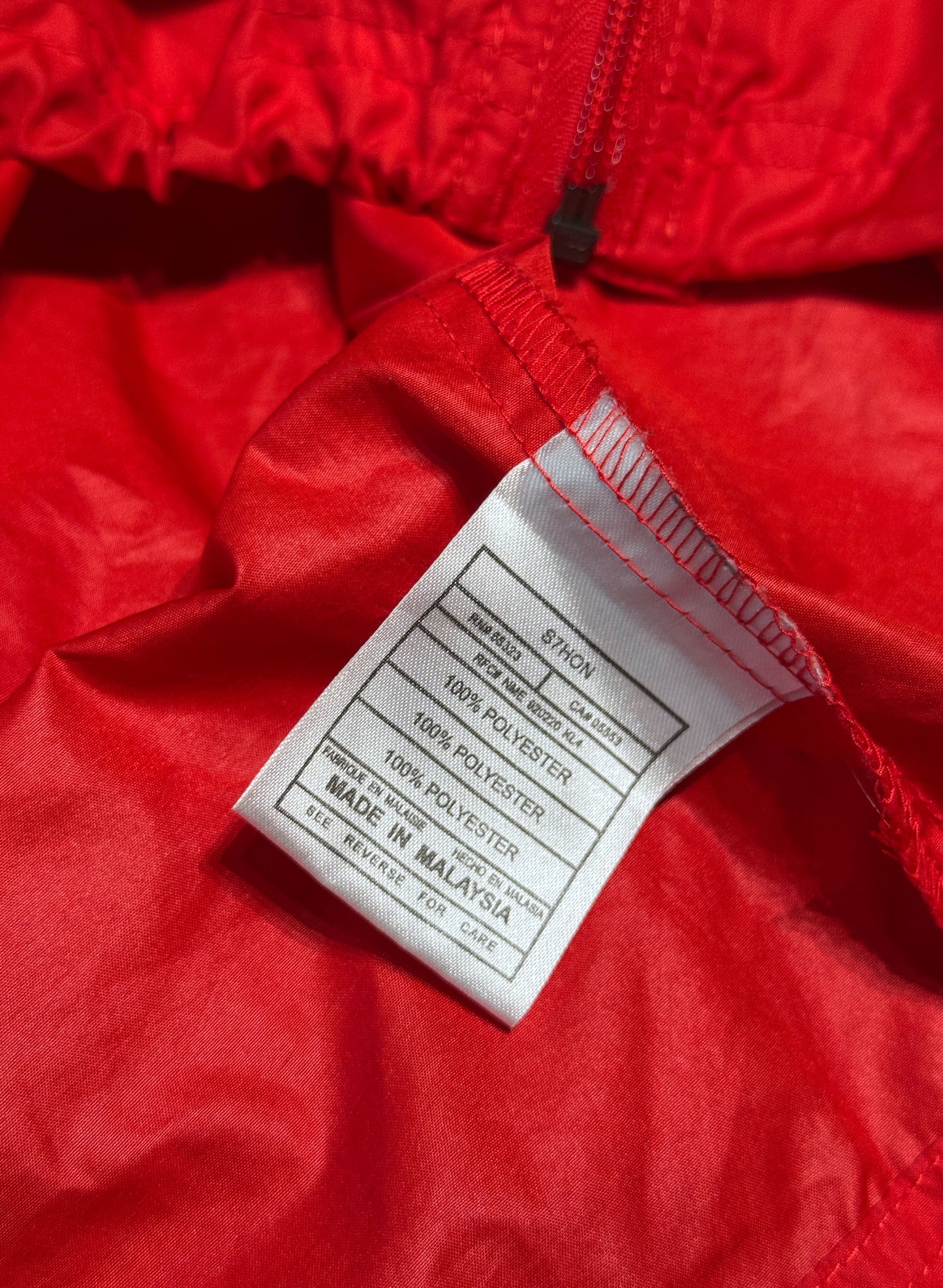 (SUP-656) 90s NIKE ACG PACKABLE NYLON VEST - RED