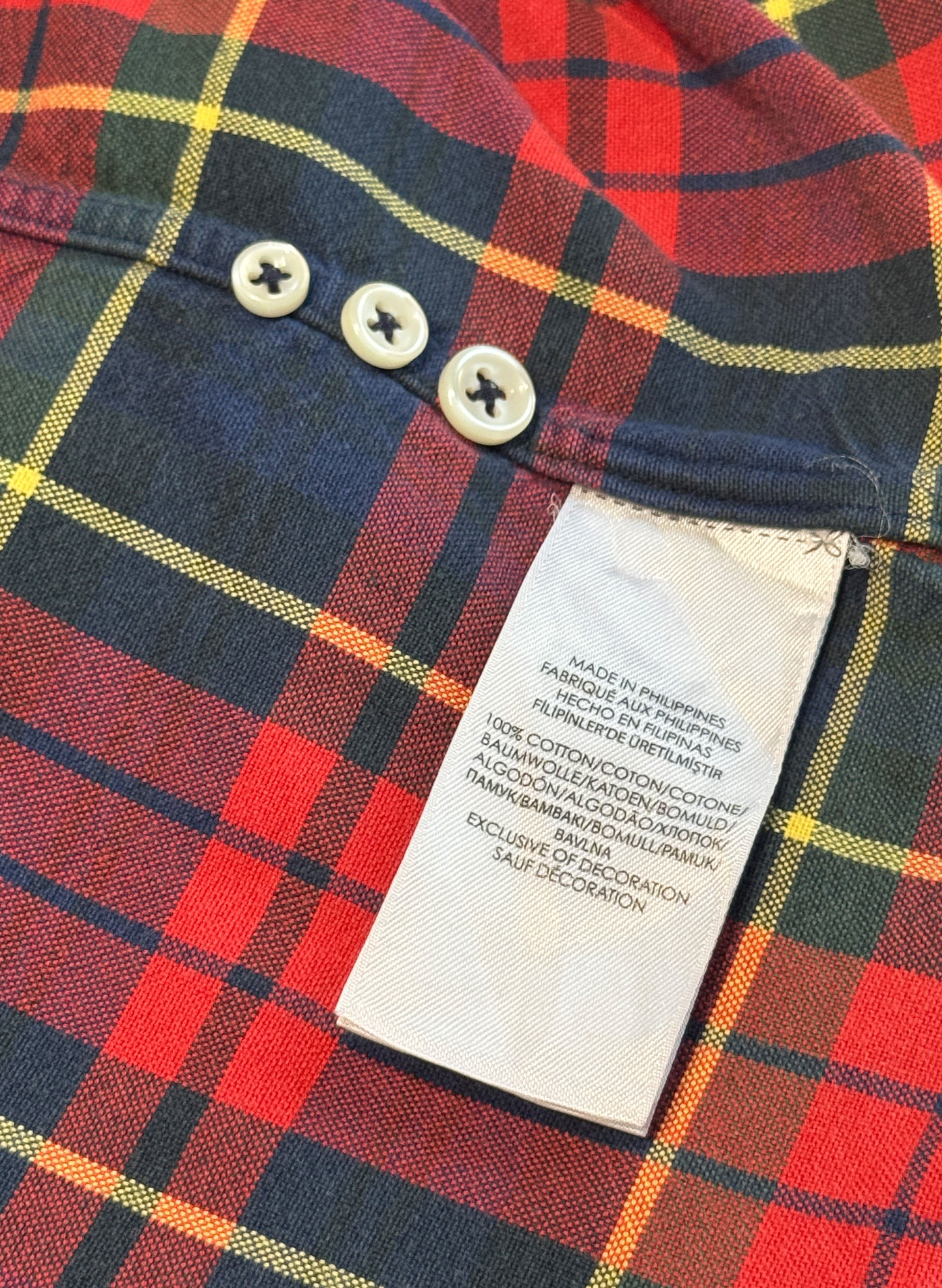 (SUP-452) Polo Ralph Lauren COTTON CHECK SHIRT