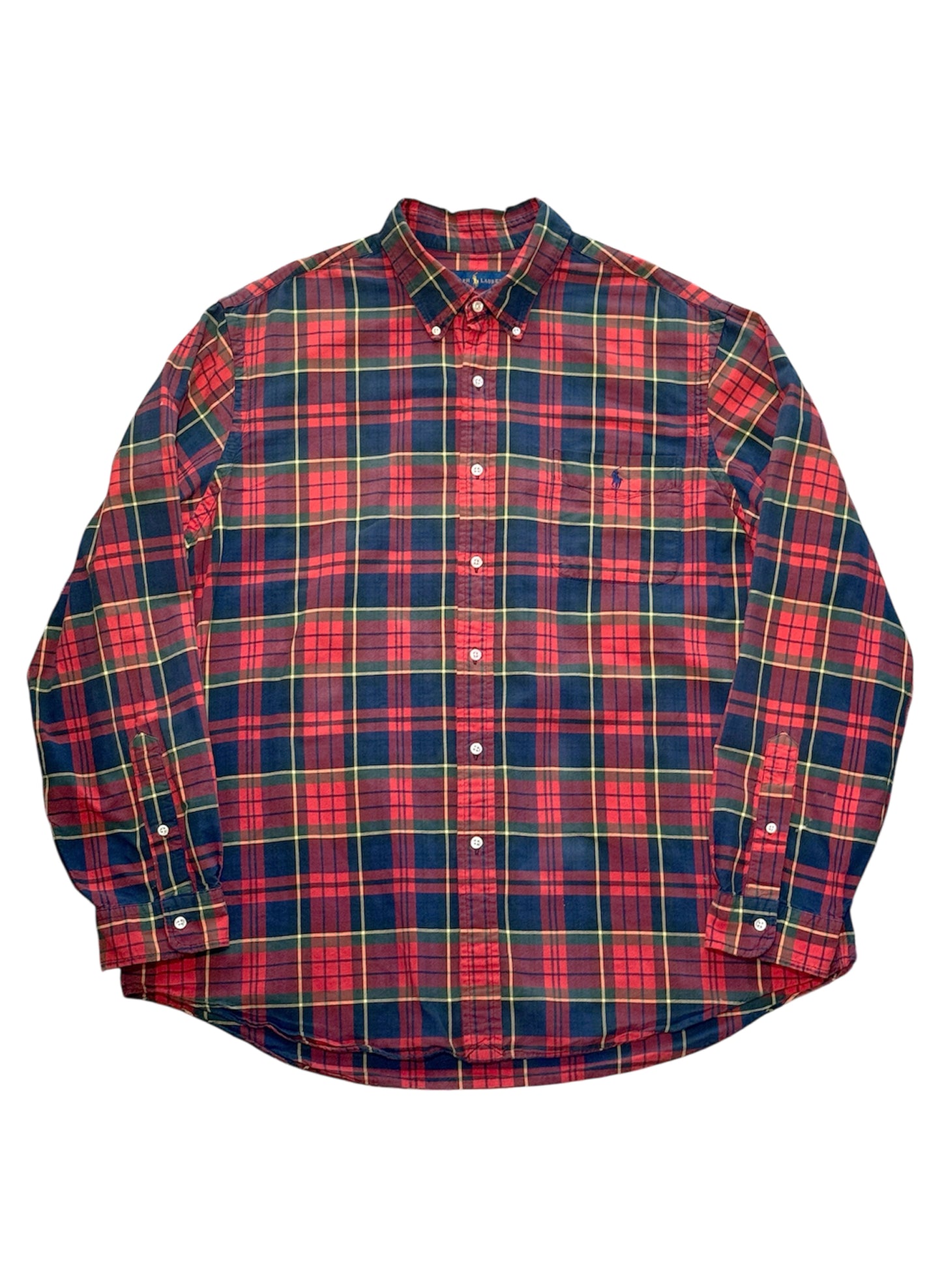 (SUP-452) Polo Ralph Lauren COTTON CHECK SHIRT
