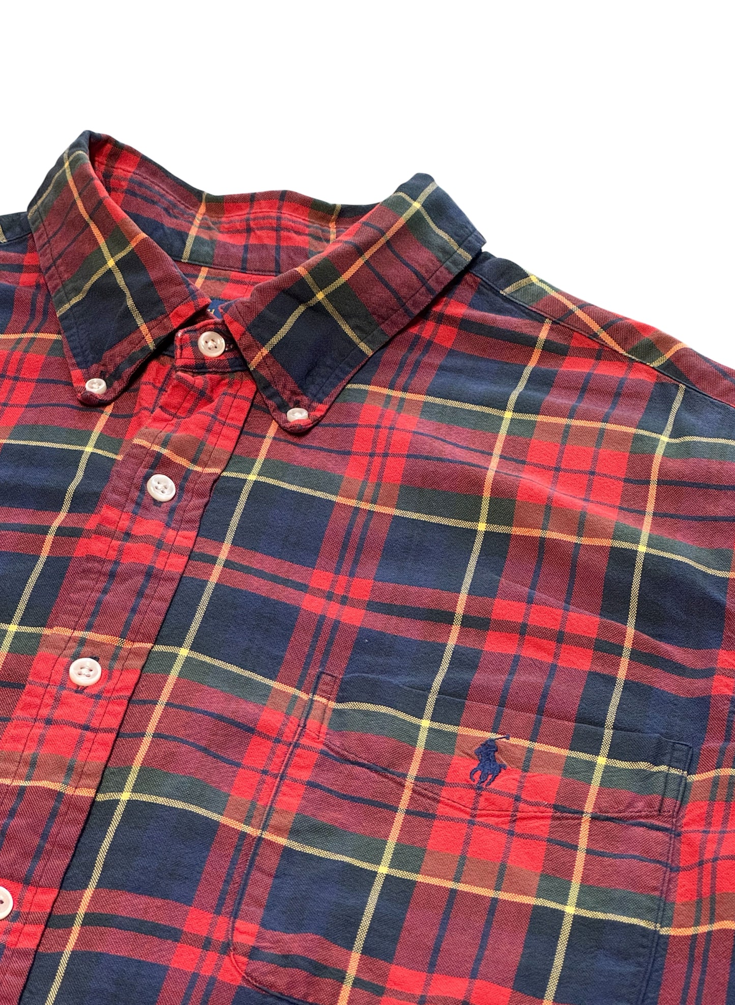 (SUP-452) Polo Ralph Lauren COTTON CHECK SHIRT
