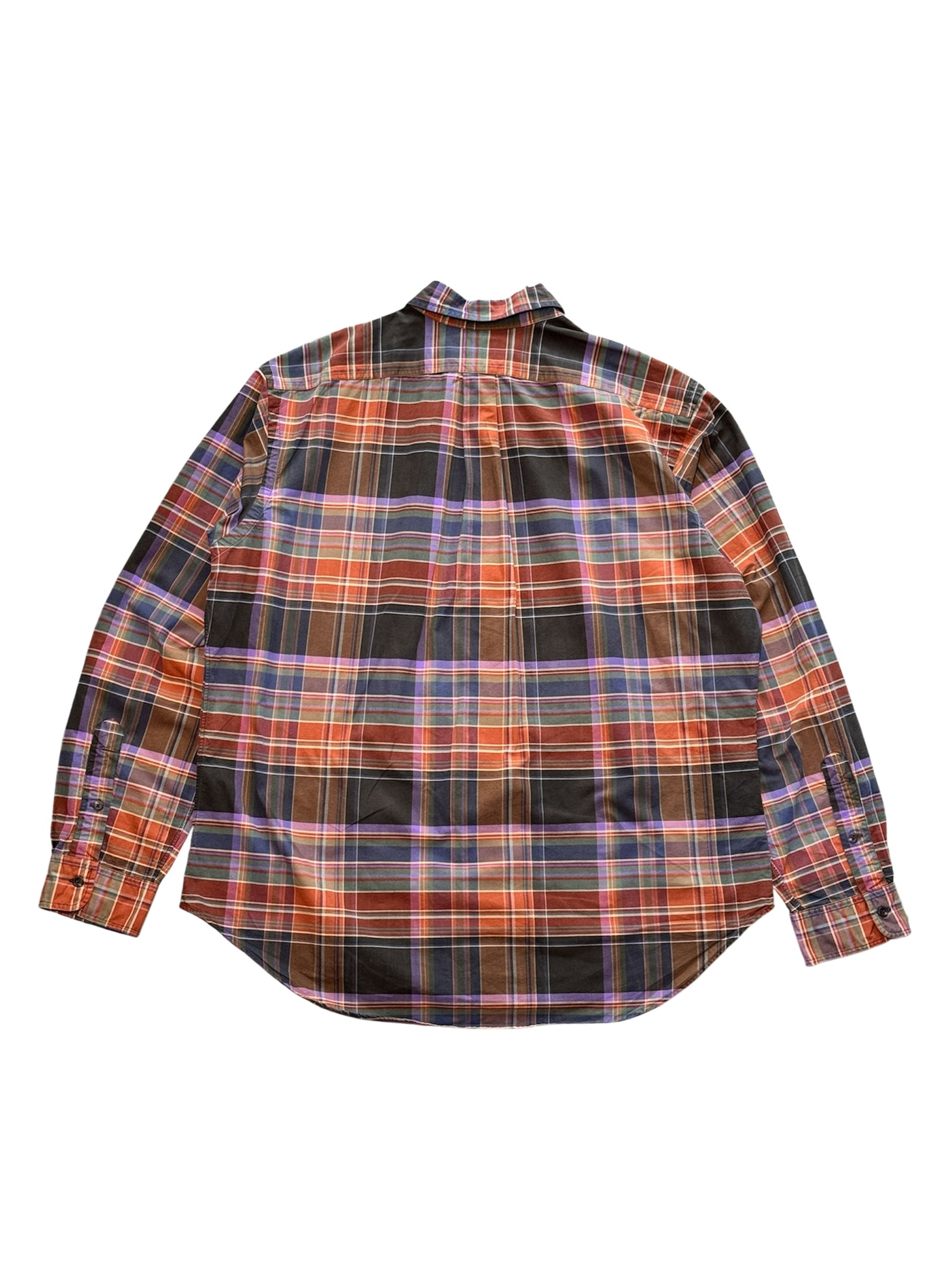 (SUP-432) Polo Ralph Lauren COTTON CHECK SHIRT - CLASSIC FIT - XL