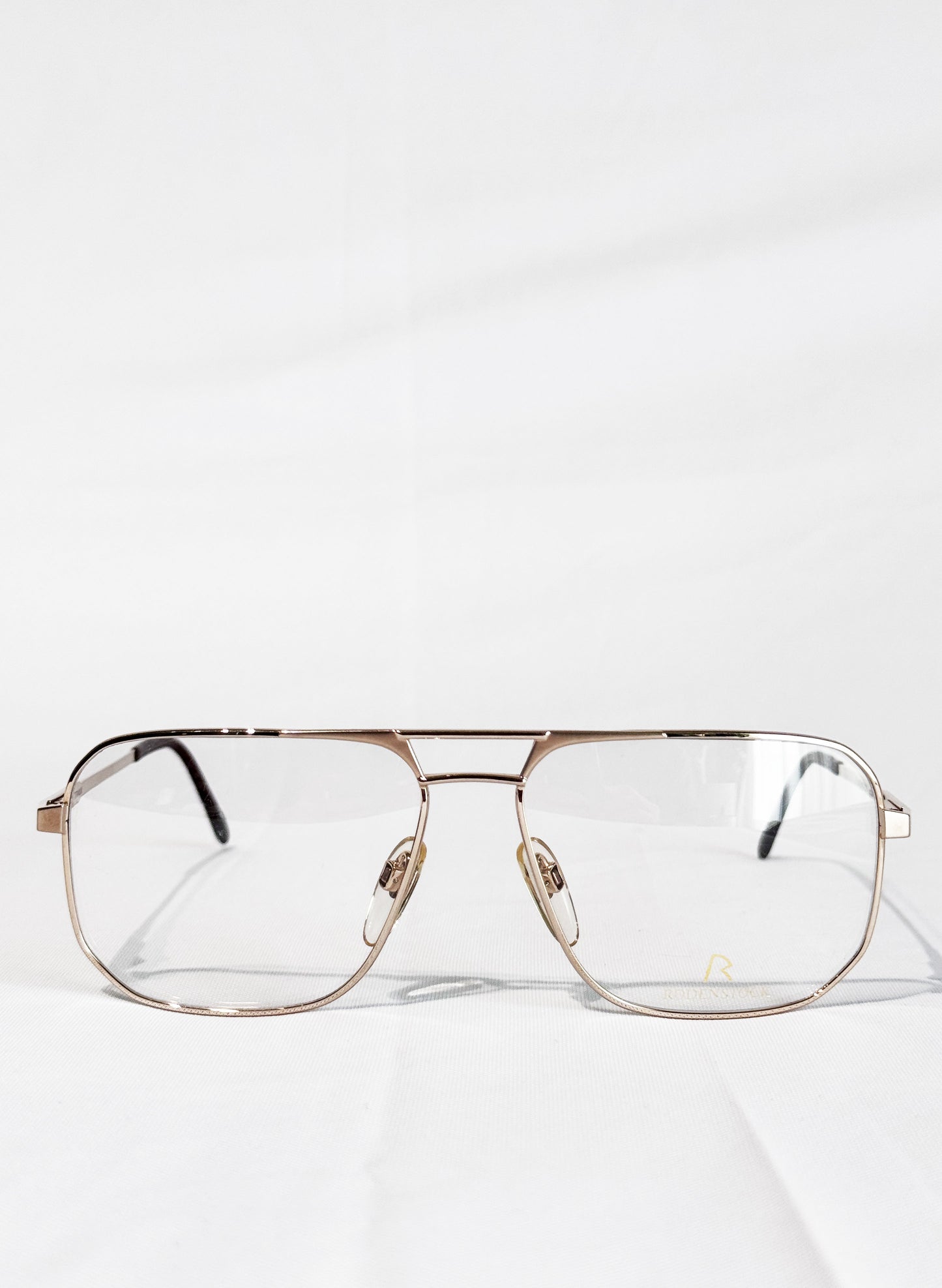 (SUP-787) VINTAGE TWO BRIDGE GOLD GLASSES - RODENSTOCK