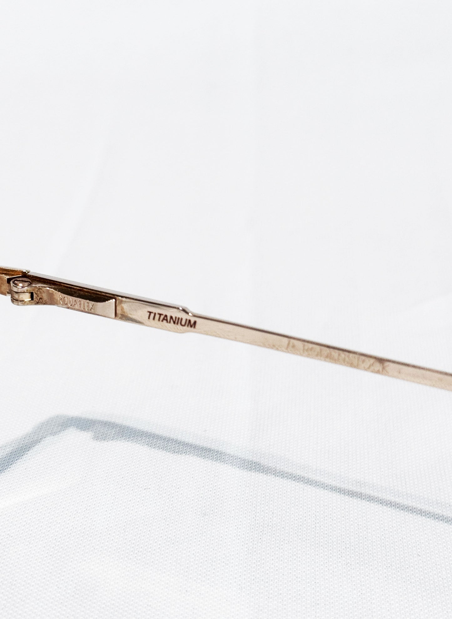 (SUP-787) VINTAGE TWO BRIDGE GOLD GLASSES - RODENSTOCK