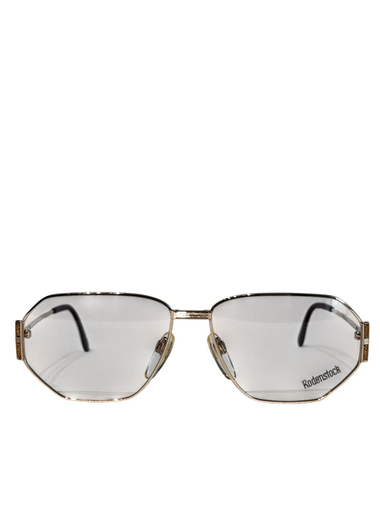 (SUP-648) 90s Rodenstock GOLD FRAME GLASSES