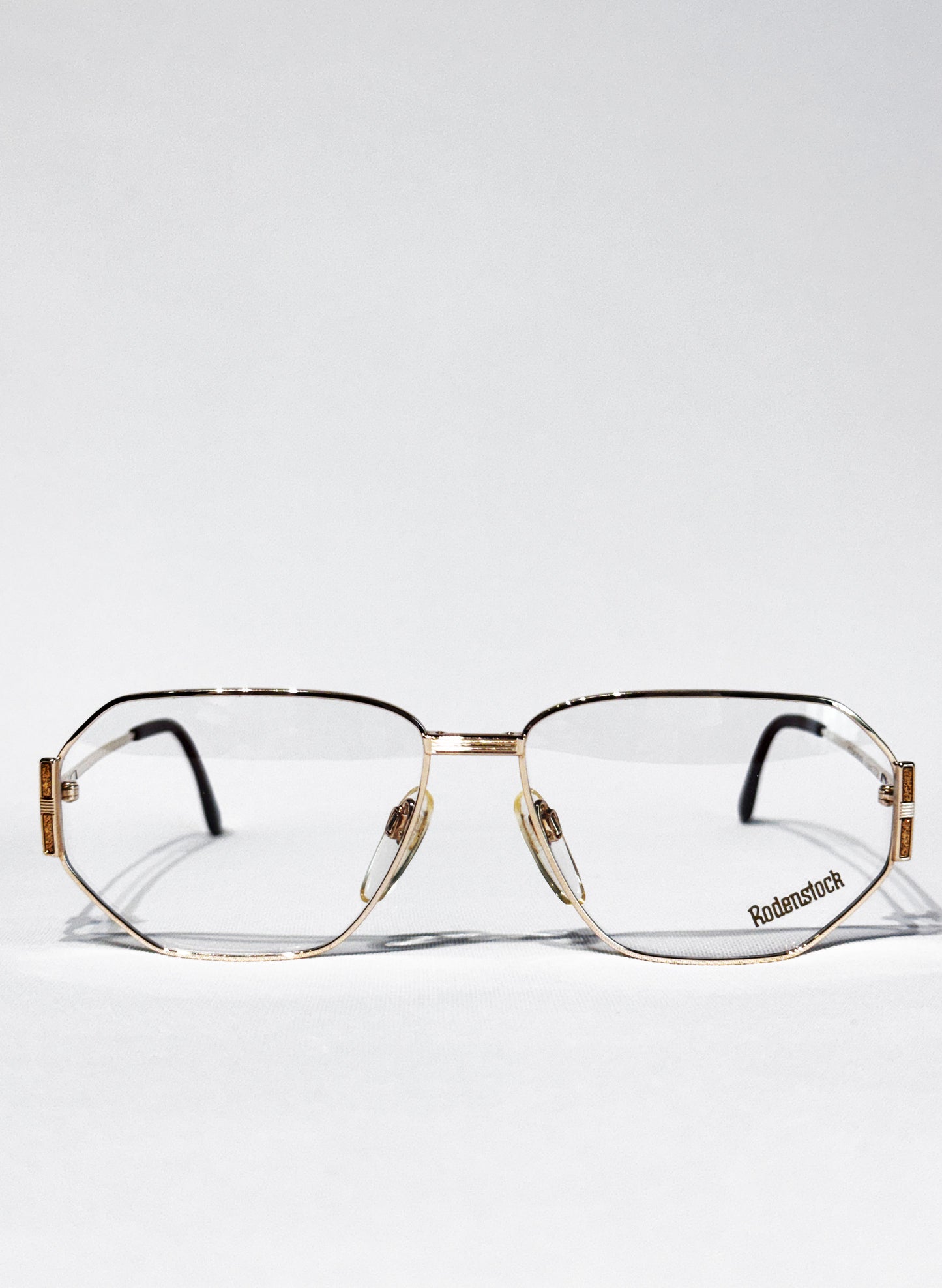 (SUP-648) 90s Rodenstock GOLD FRAME GLASSES