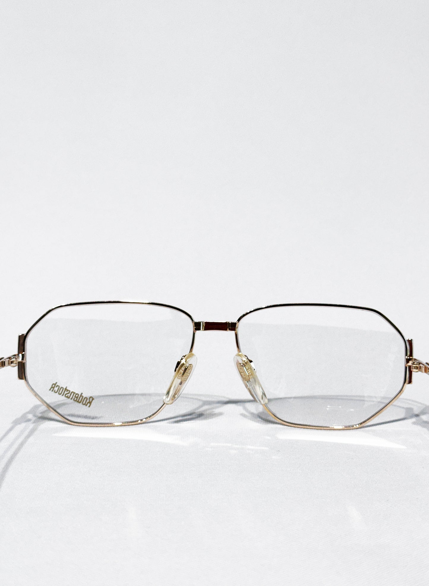 (SUP-648) 90s Rodenstock GOLD FRAME GLASSES