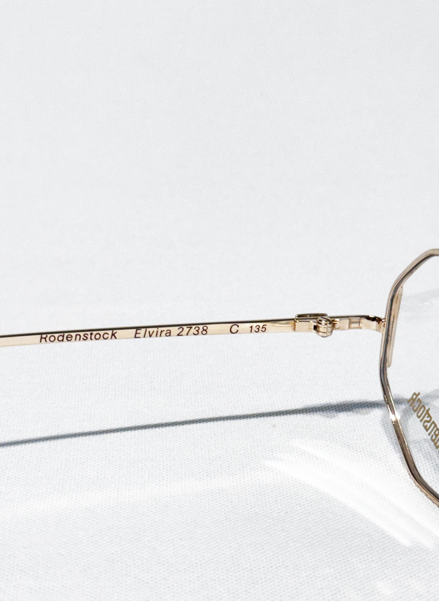 (SUP-648) 90s Rodenstock GOLD FRAME GLASSES