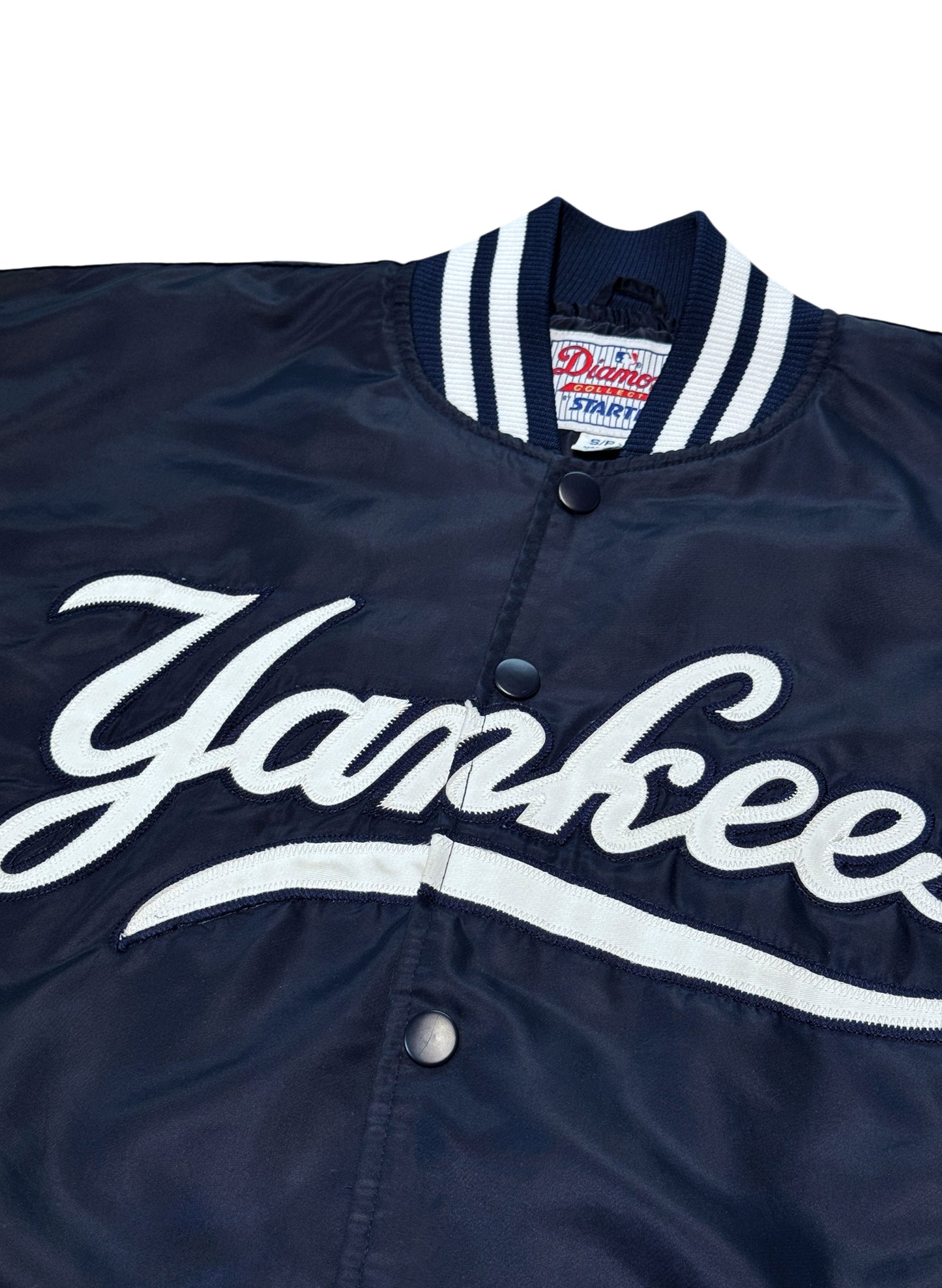 (SUP-805) STARTER NEW YORK YANKEES NYLON STADIUM JACKET - S