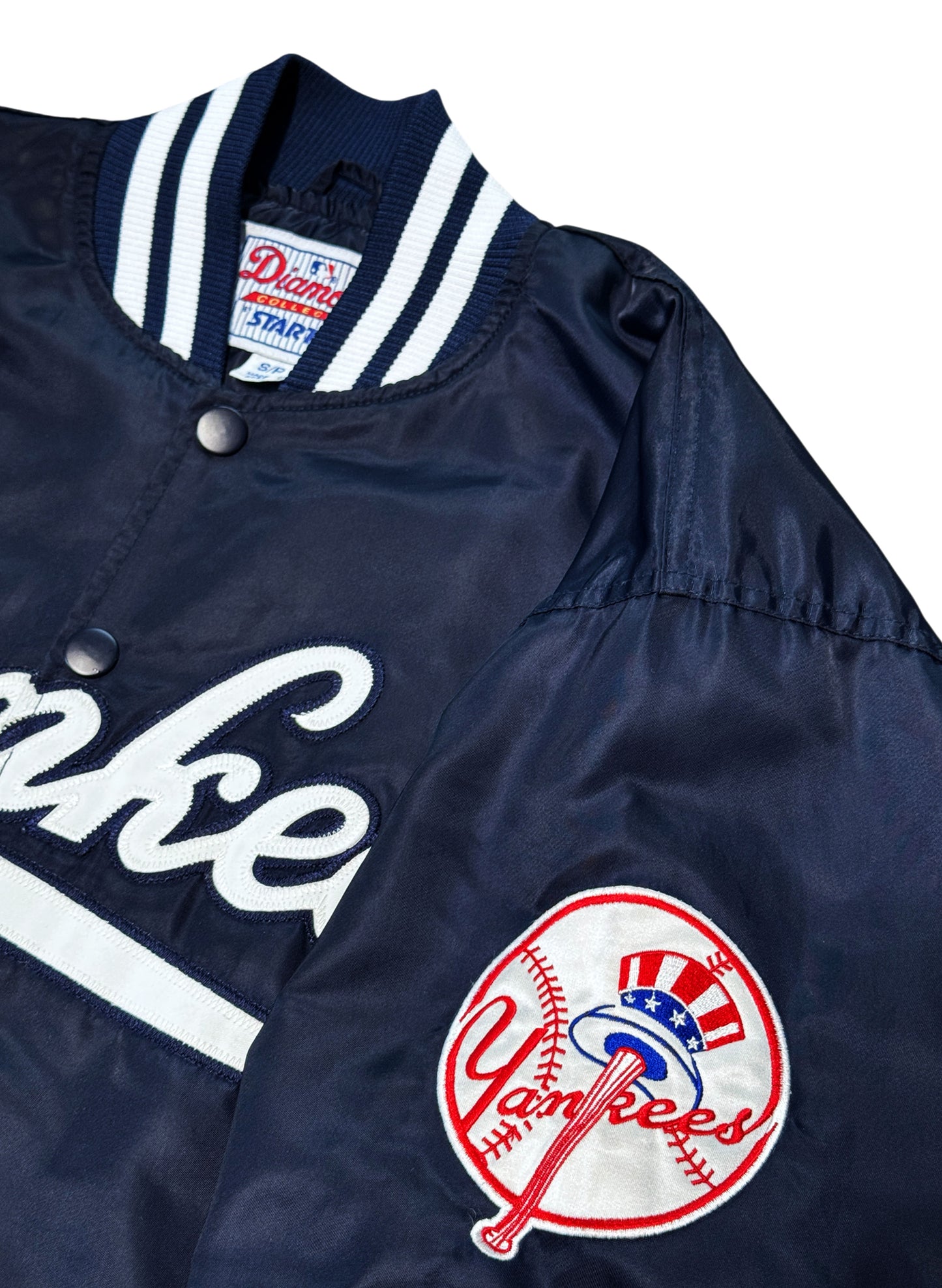 (SUP-805) STARTER NEW YORK YANKEES NYLON STADIUM JACKET - S