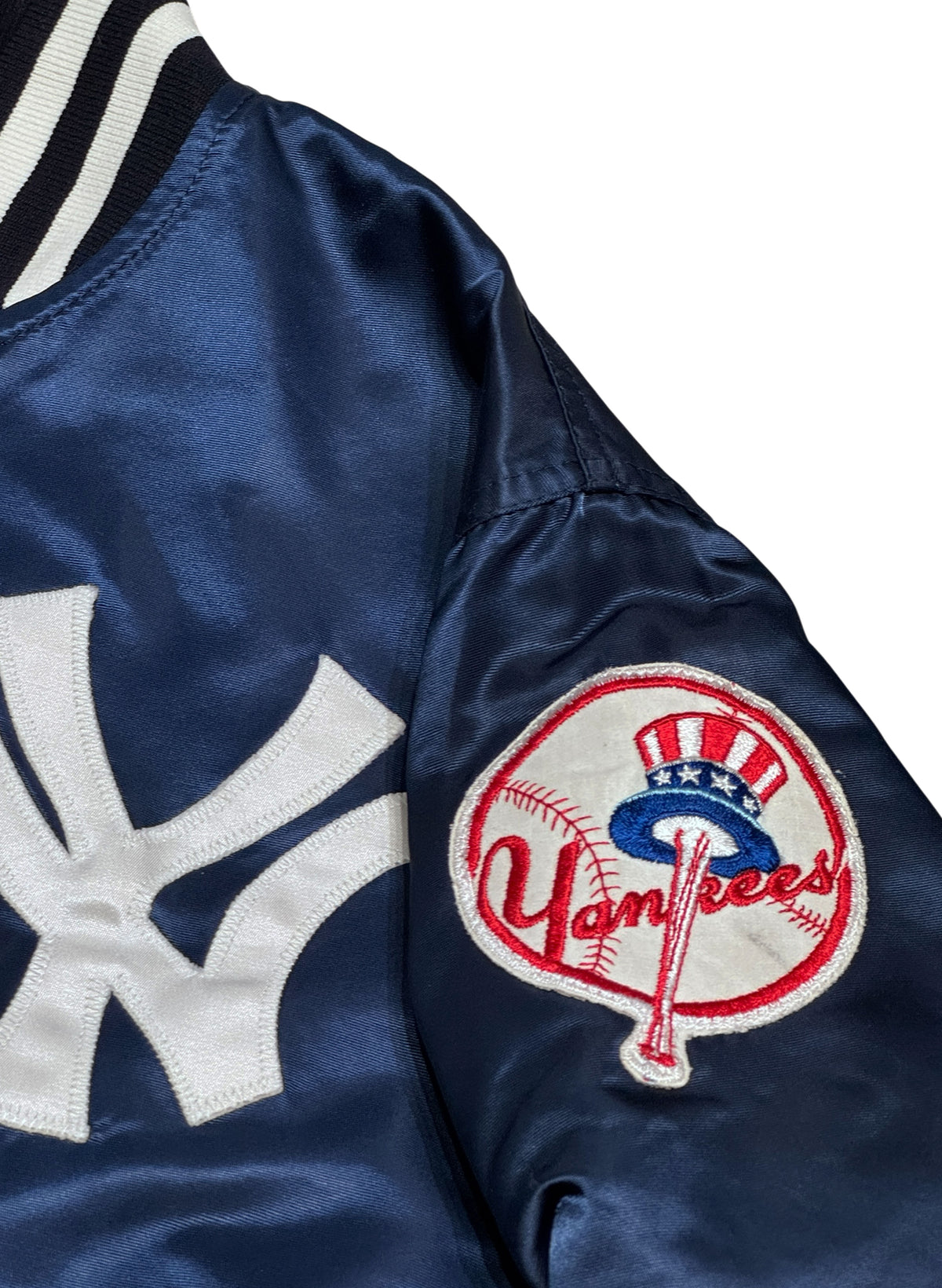 (SUP-877) STARTER NEW YORK YANKEES NYLON STADIUM JACKET - S