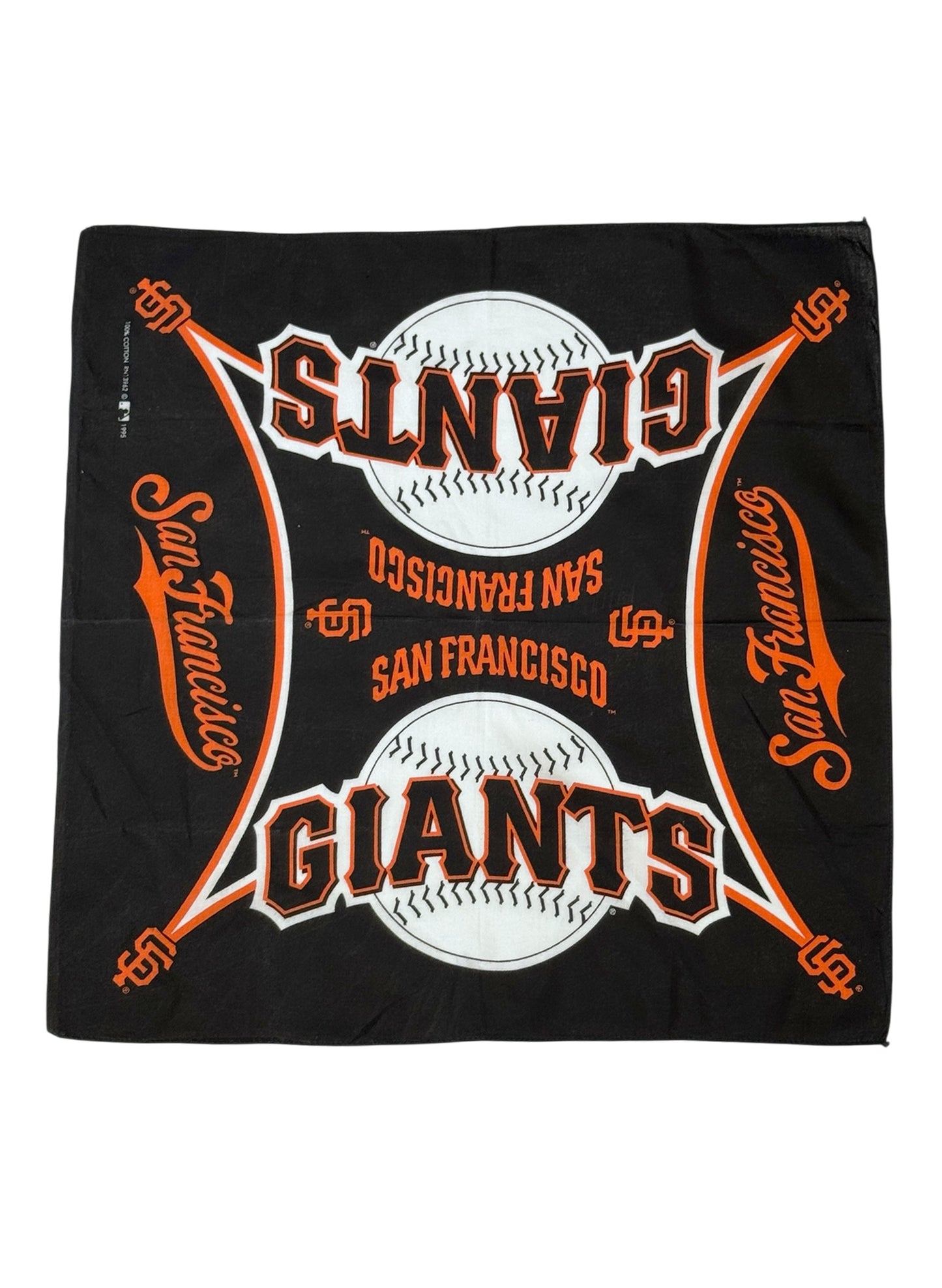 (SUP-714) VINTAGE 1995 MLB SAN FRANCISCO GIANTS BANDANA