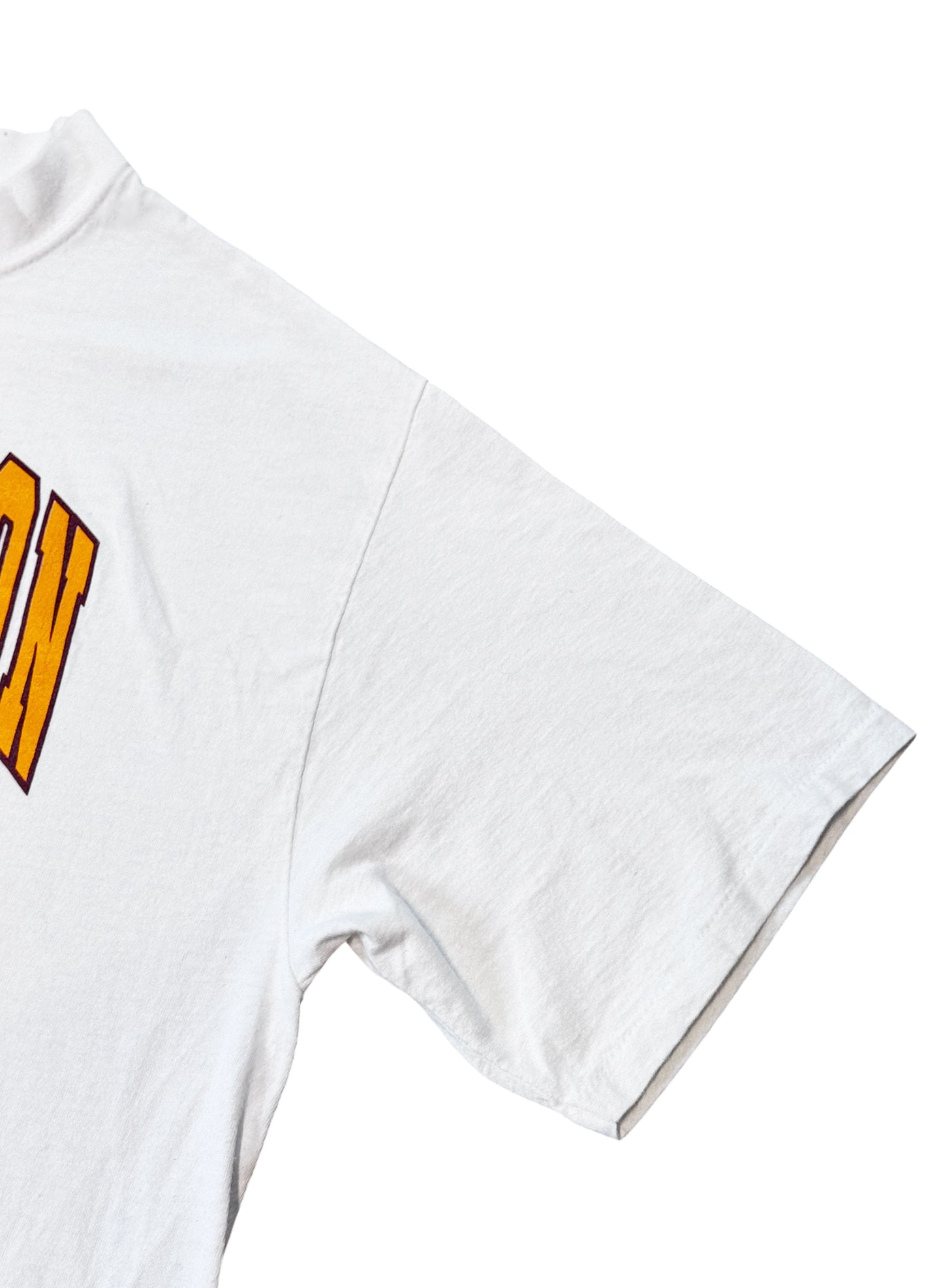 (SUP-662) NFL WASHINGTON REDSKINS "CUT OFF" TEE - MADE IN U.S.A.