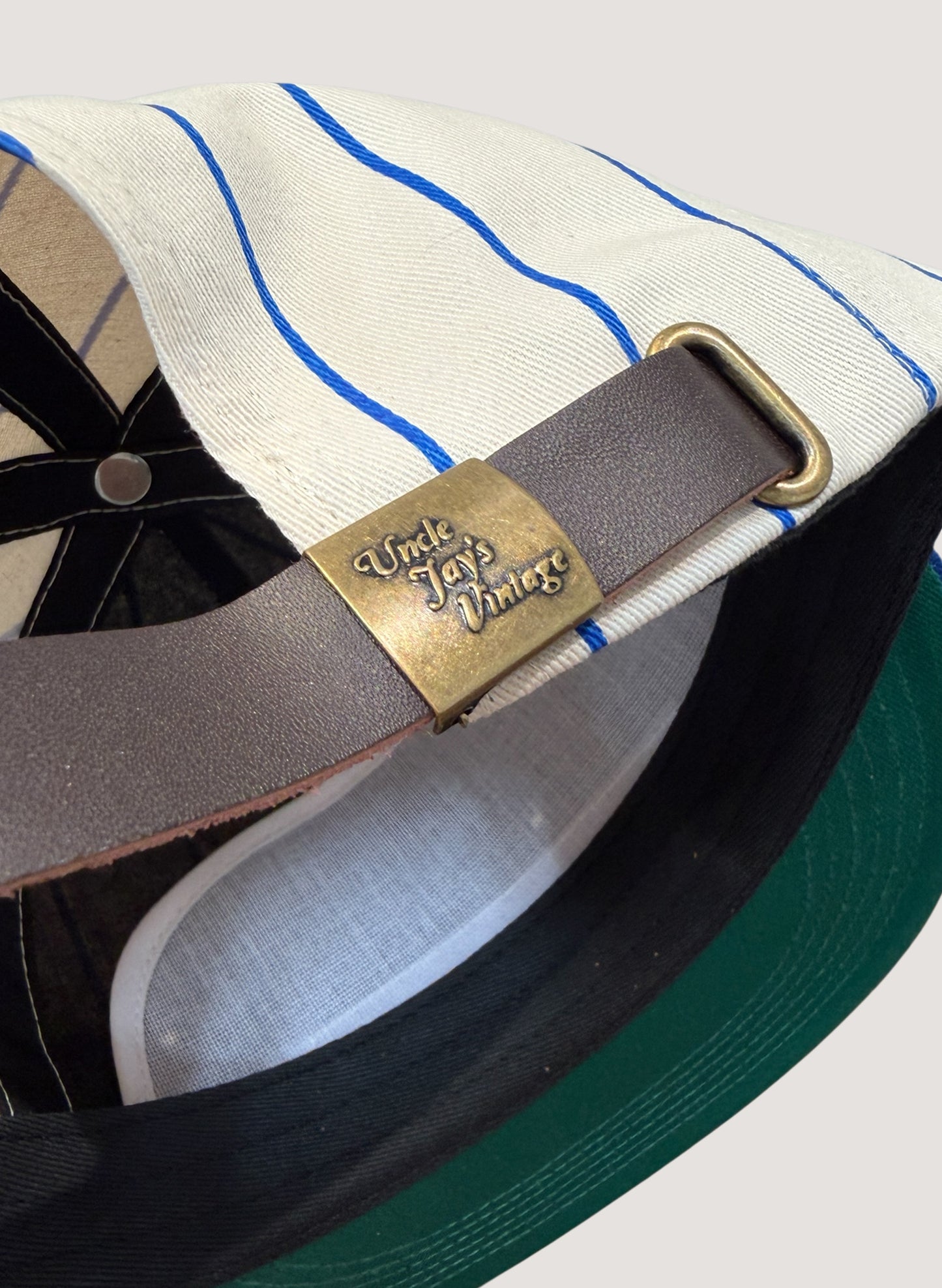 Uncle Jay's Vintage NY Mets Pinstripe Cotton Twill Cap (UNCLE-011)