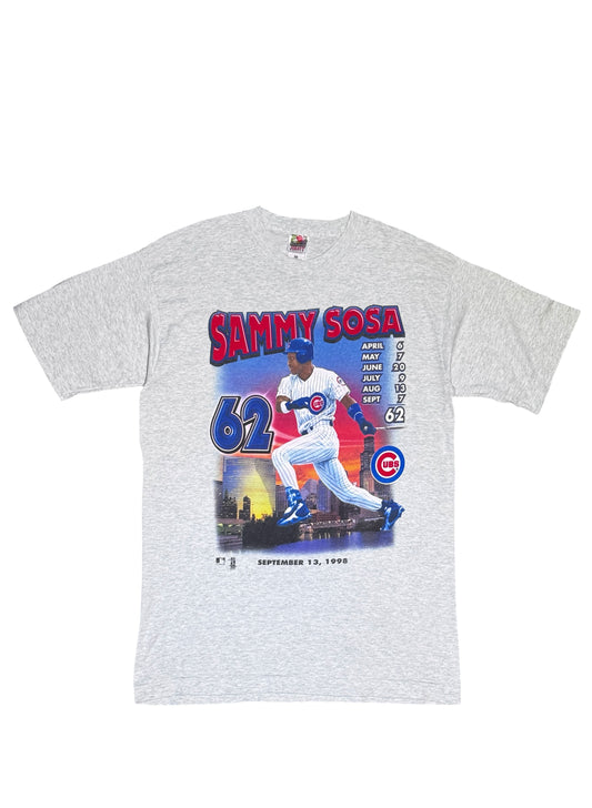 (SUP-631) Chicago Cubs 1998 "SAMMY SOSA" S/S TEE