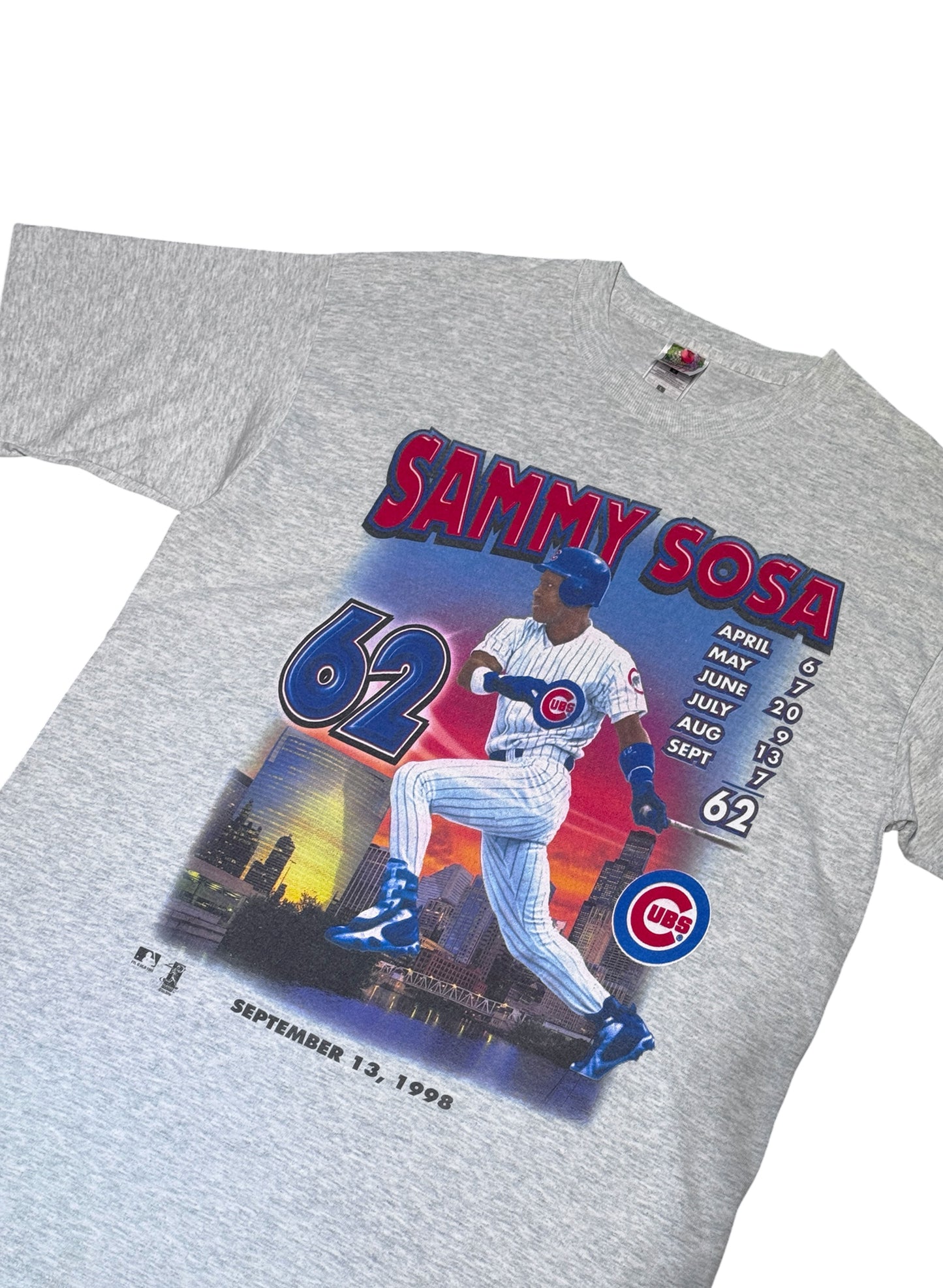 (SUP-631) Chicago Cubs 1998 "SAMMY SOSA" S/S TEE