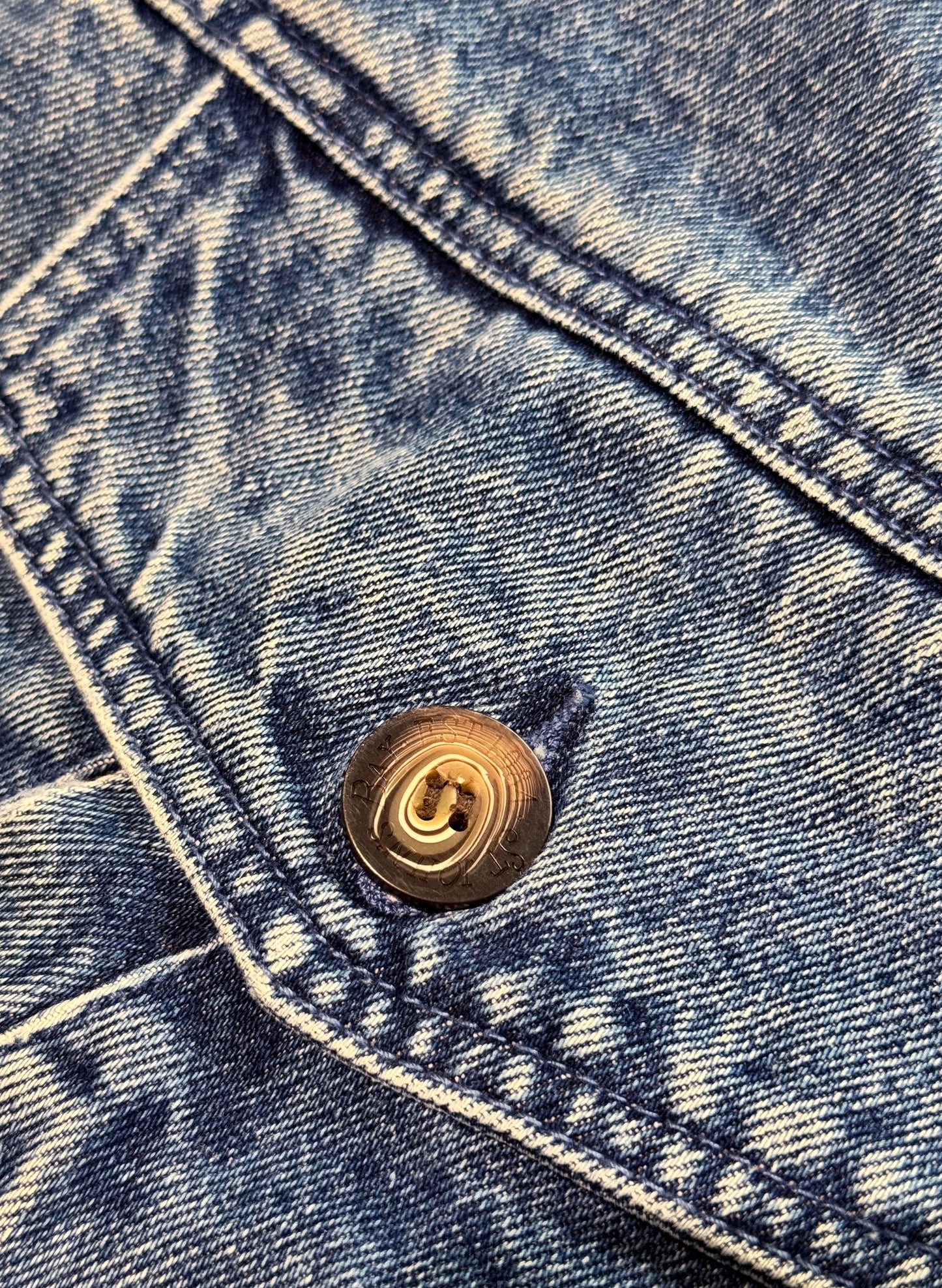 (SUP-518) ST.JOHN'S BAY DENIM COVERALL JACKET