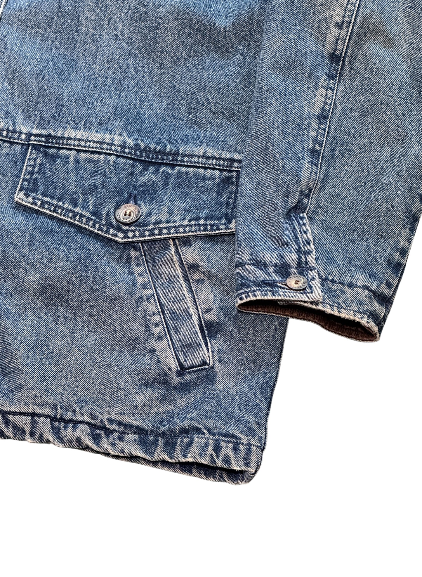 (SUP-518) ST.JOHN'S BAY DENIM COVERALL JACKET