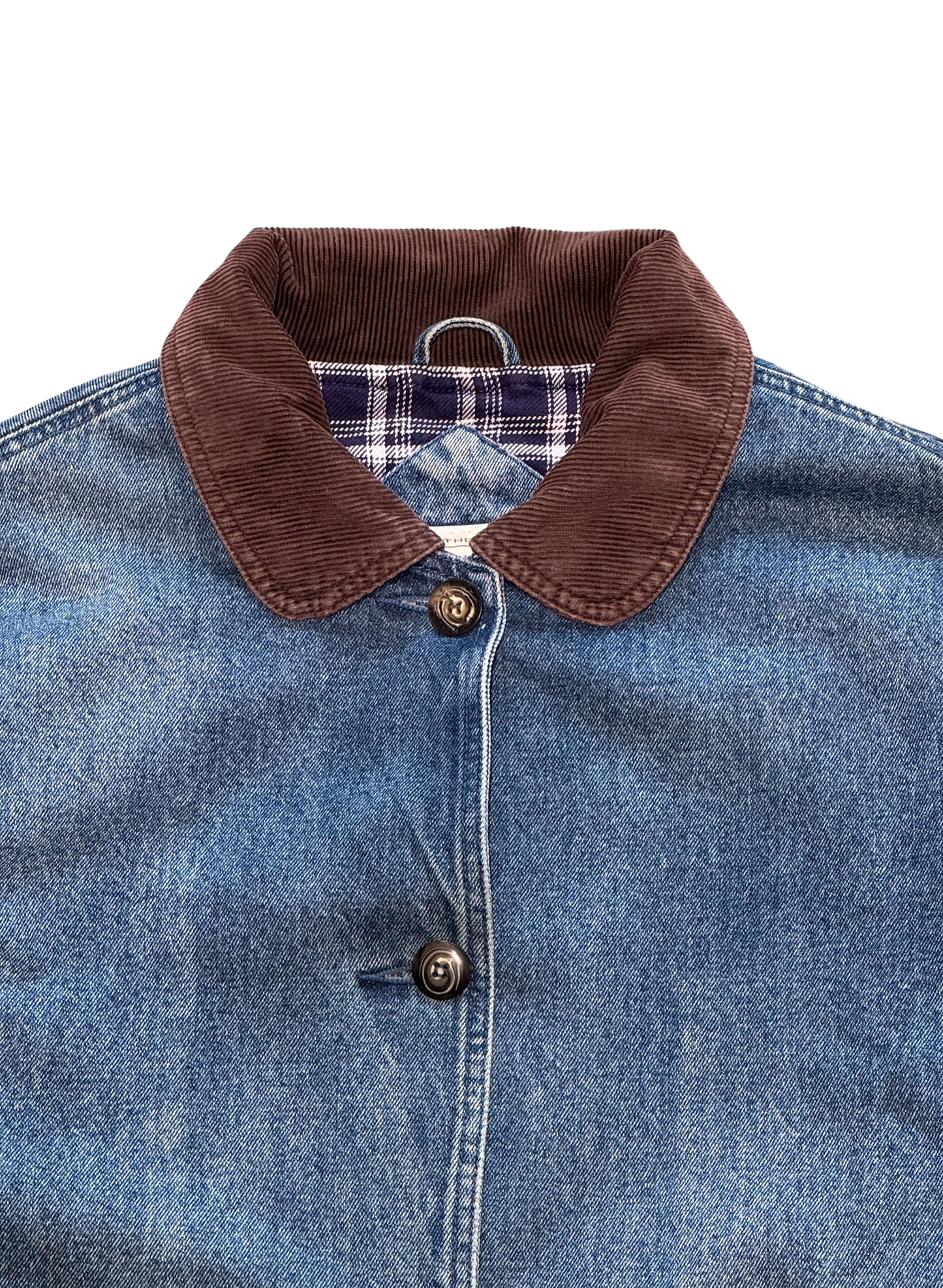 (SUP-518) ST.JOHN'S BAY DENIM COVERALL JACKET